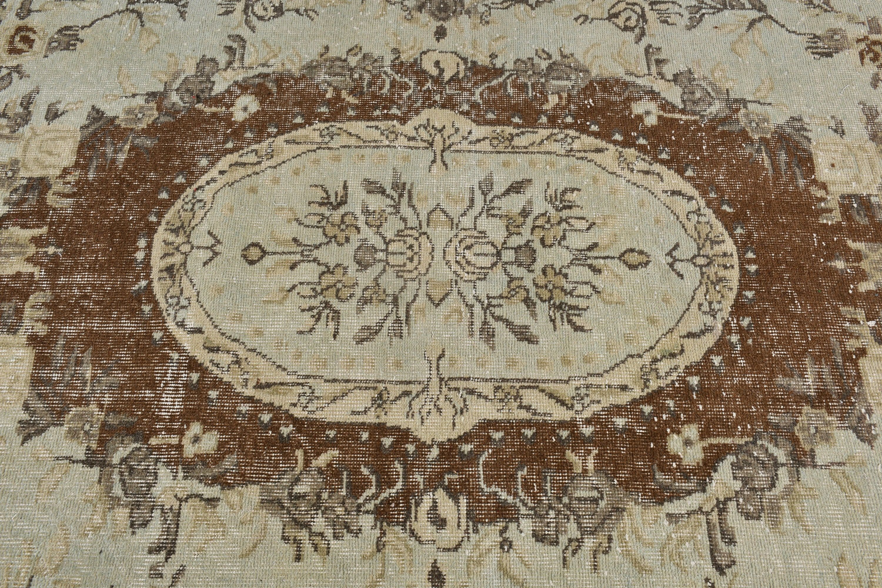 Dış Mekan Halıları, Kahverengi Oryantal Halı, Türk Halıları, Yatak Odası Halıları, Vintage Halı, Yer Halısı, Fas Halısı, Oturma Odası Halıları, 5.4x9 ft Büyük Halılar