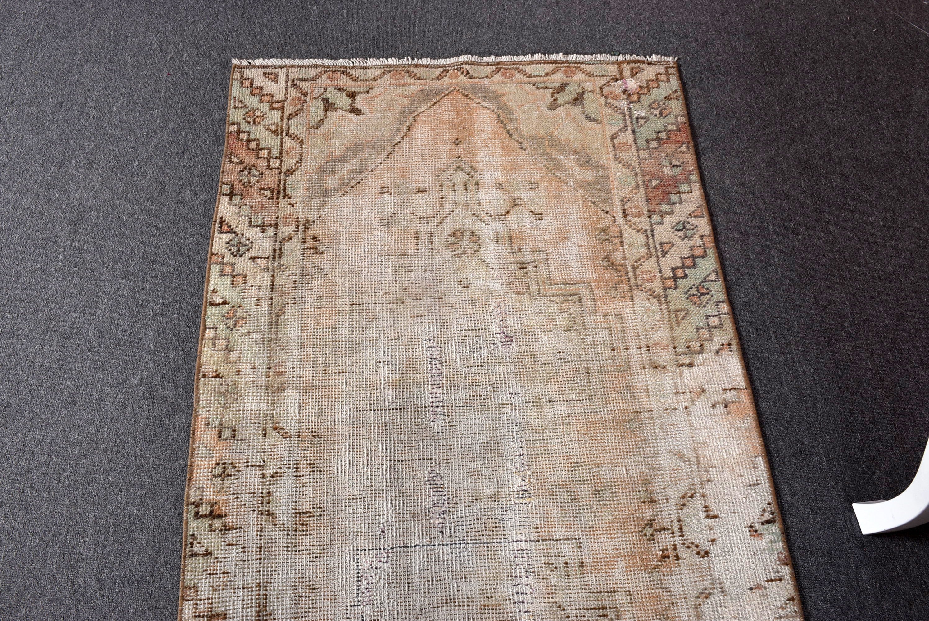 Türk Halıları, Vintage Halı, Ev Dekorasyonu Halısı, 2.7x9 ft Runner Halısı, Bej Lüks Halılar, Beni Ourain Runner Halıları, El Dokuma Halıları, Merdiven Halıları