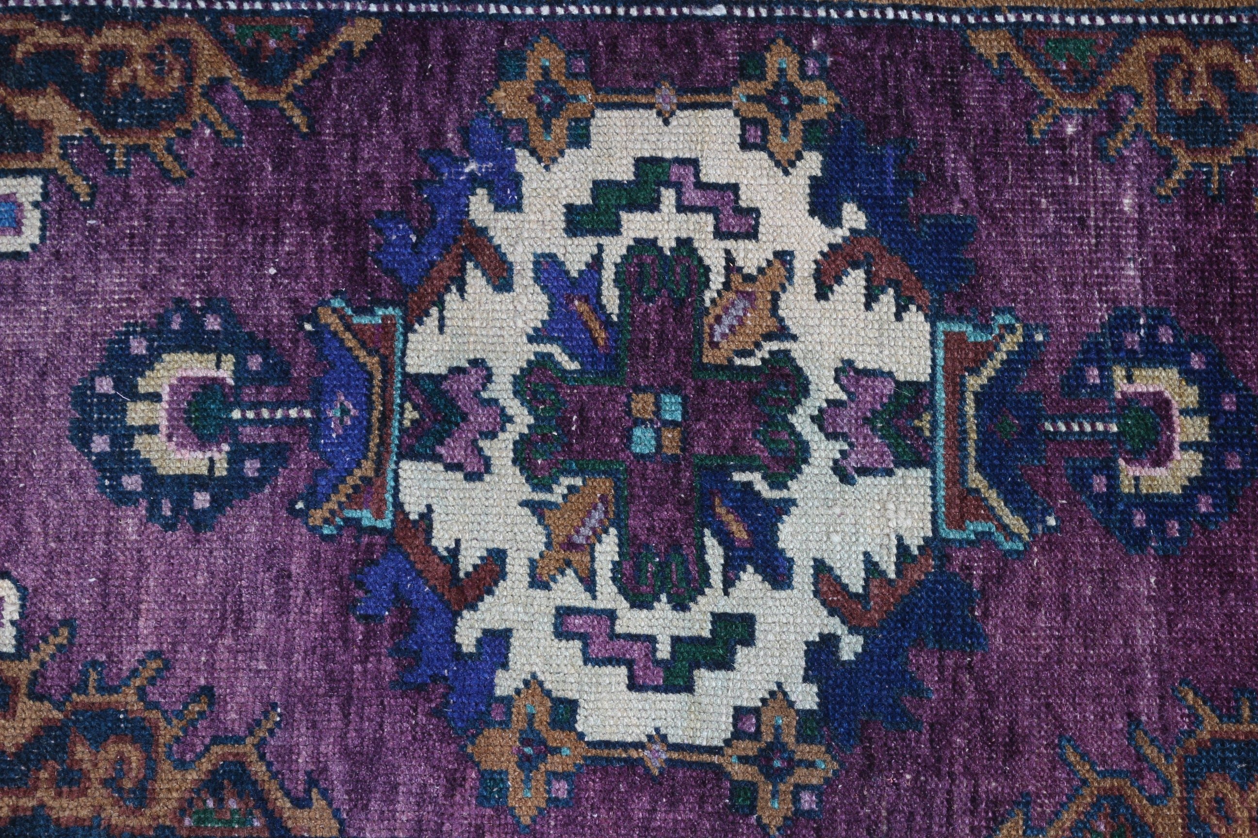 Yatak Odası Halısı, Oryantal Halı, Mor Antika Halı, Vintage Halı, 1.8x3.1 ft Küçük Halı, Araba Paspas Halıları, Yün Halı, Türk Halısı, Banyo Halısı