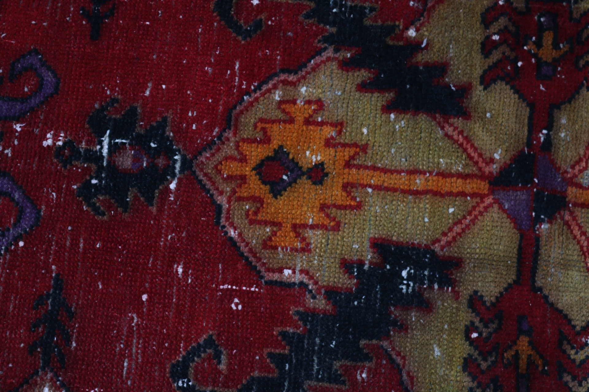 Kırmızı Antika Halı, Harika Halılar, 2.3x1.9 ft Küçük Halı, Türk Halısı, Vintage Halılar, Mutfak Halısı, Yatak Odası Halıları, Düz Dokuma Halı, Küçük Boho Halıları