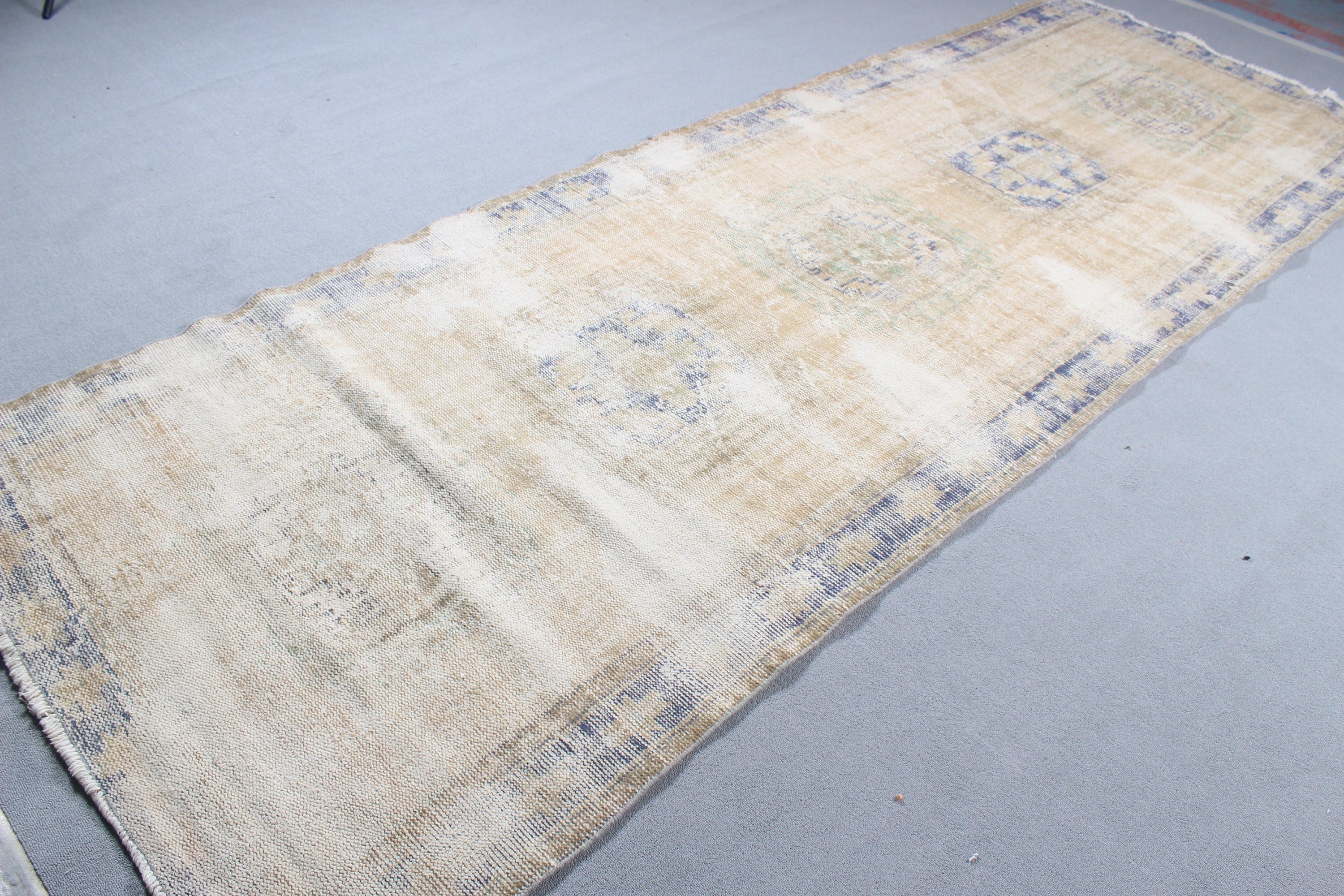 Moroccan Rugs, Kitchen Rug, 4.2x11.8 ft Runner Rug, Vintage Rugs, Long Runner Rugs, Rugs for Hallway, Turkish Rugs, Brown Modern Rugs