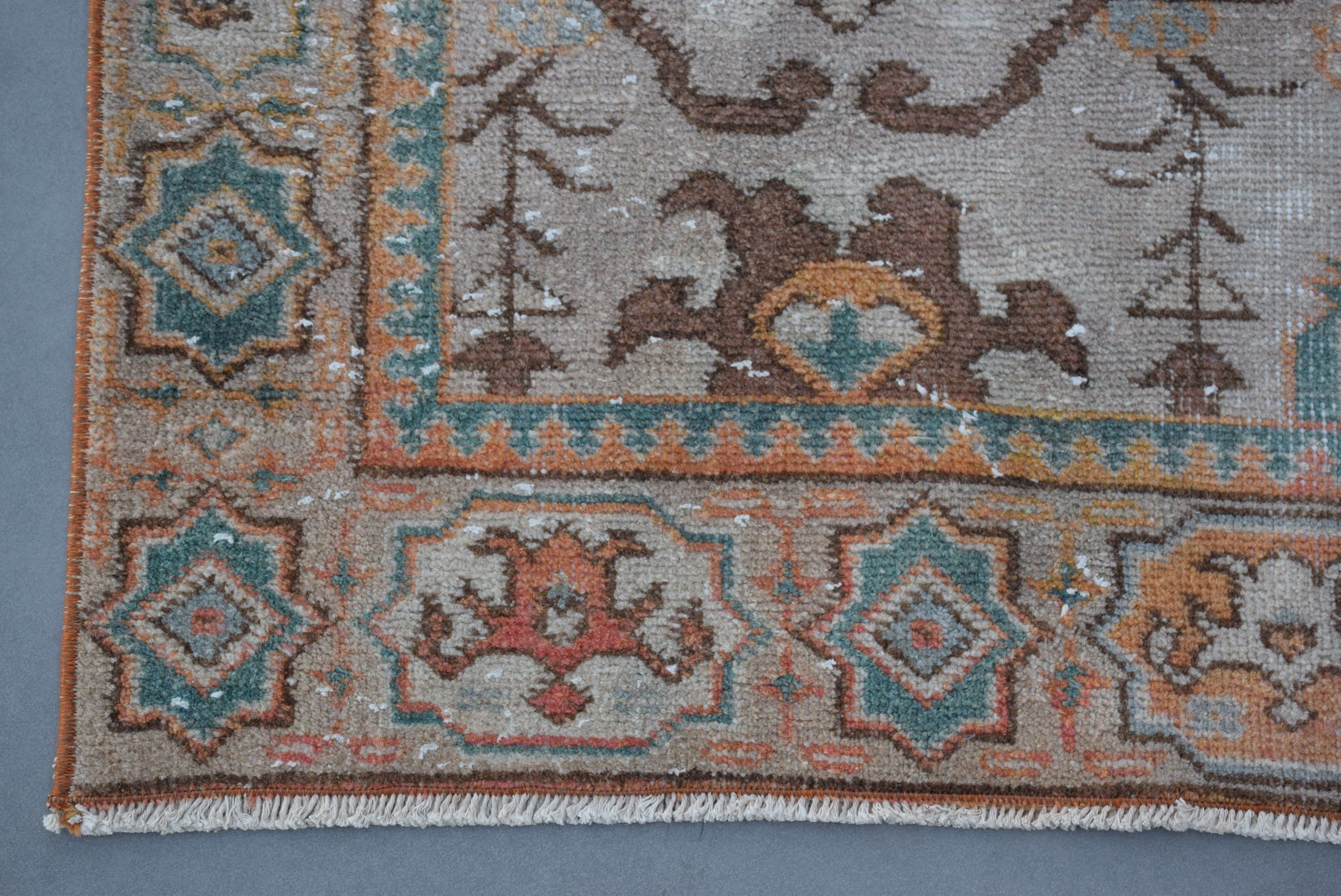 Pastel Rug, Vintage Rug, Oriental Rugs, Turkish Rug, Living Room Rug, Antique Rug, Rugs for Nursery, 4.6x8.1 ft Area Rug, Beige Kitchen Rug