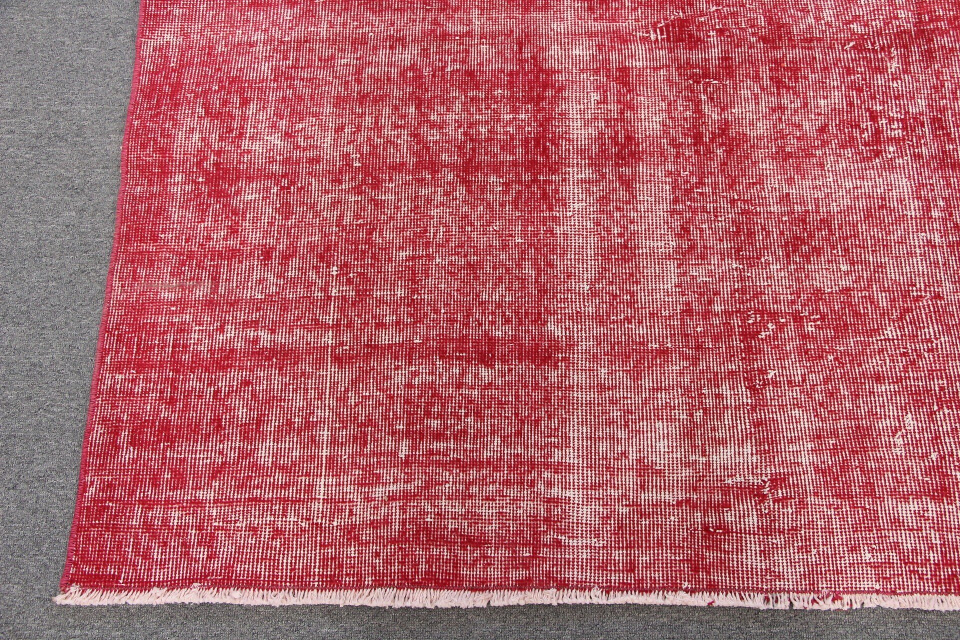 Vintage Rug, Custom Rug, Living Room Rug, Cool Rug, Anatolian Rug, Red Bedroom Rug, Turkish Rug, Dining Room Rugs, 6.4x9.8 ft Large Rugs