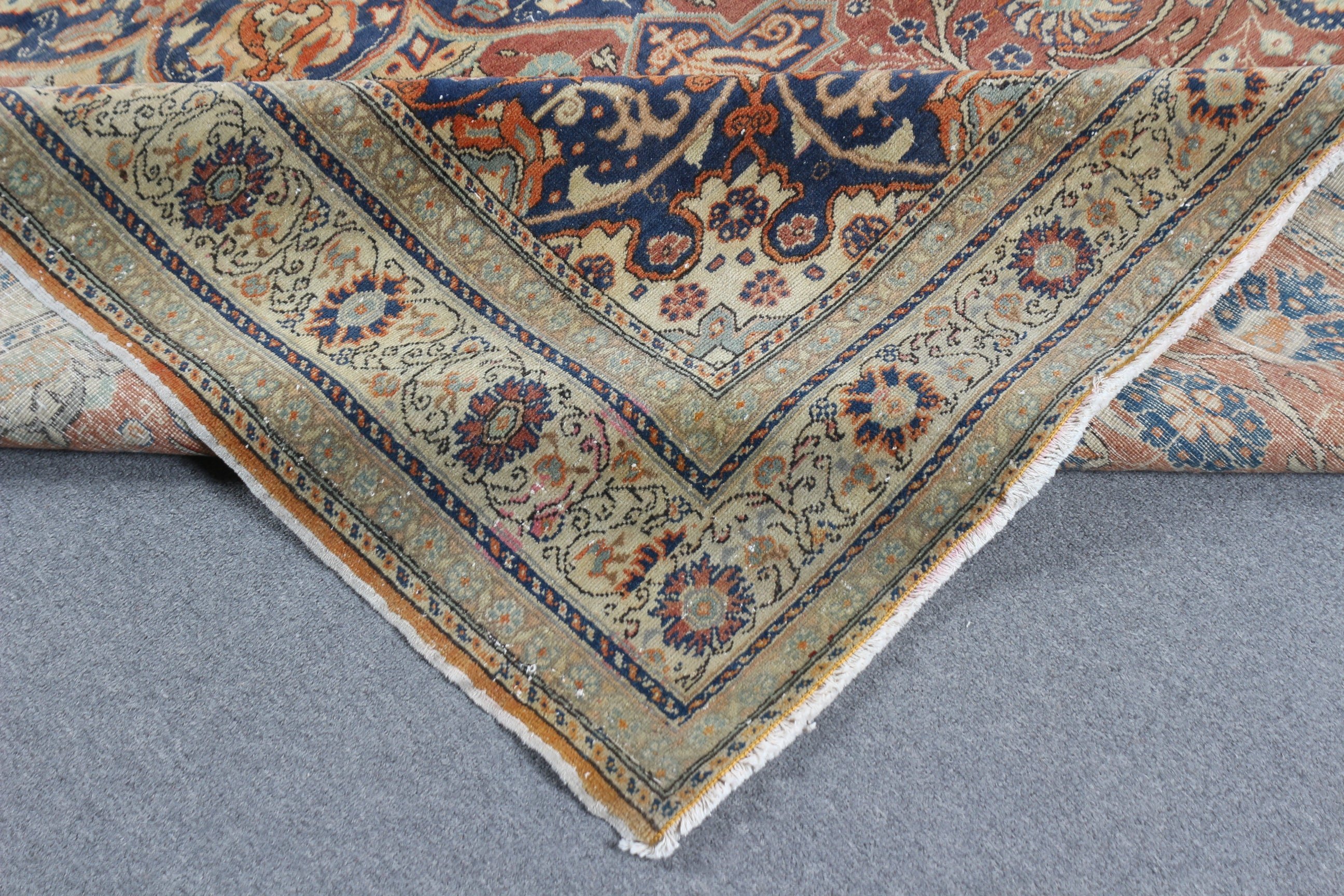 Antika Halılar, Büyük Boho Halı, El Yapımı Halılar, Vintage Halı, Yemek Odası Halısı, Kırmızı Geometrik Halı, Türk Halısı, 6.6x9.4 ft Büyük Halı, Yer Halıları