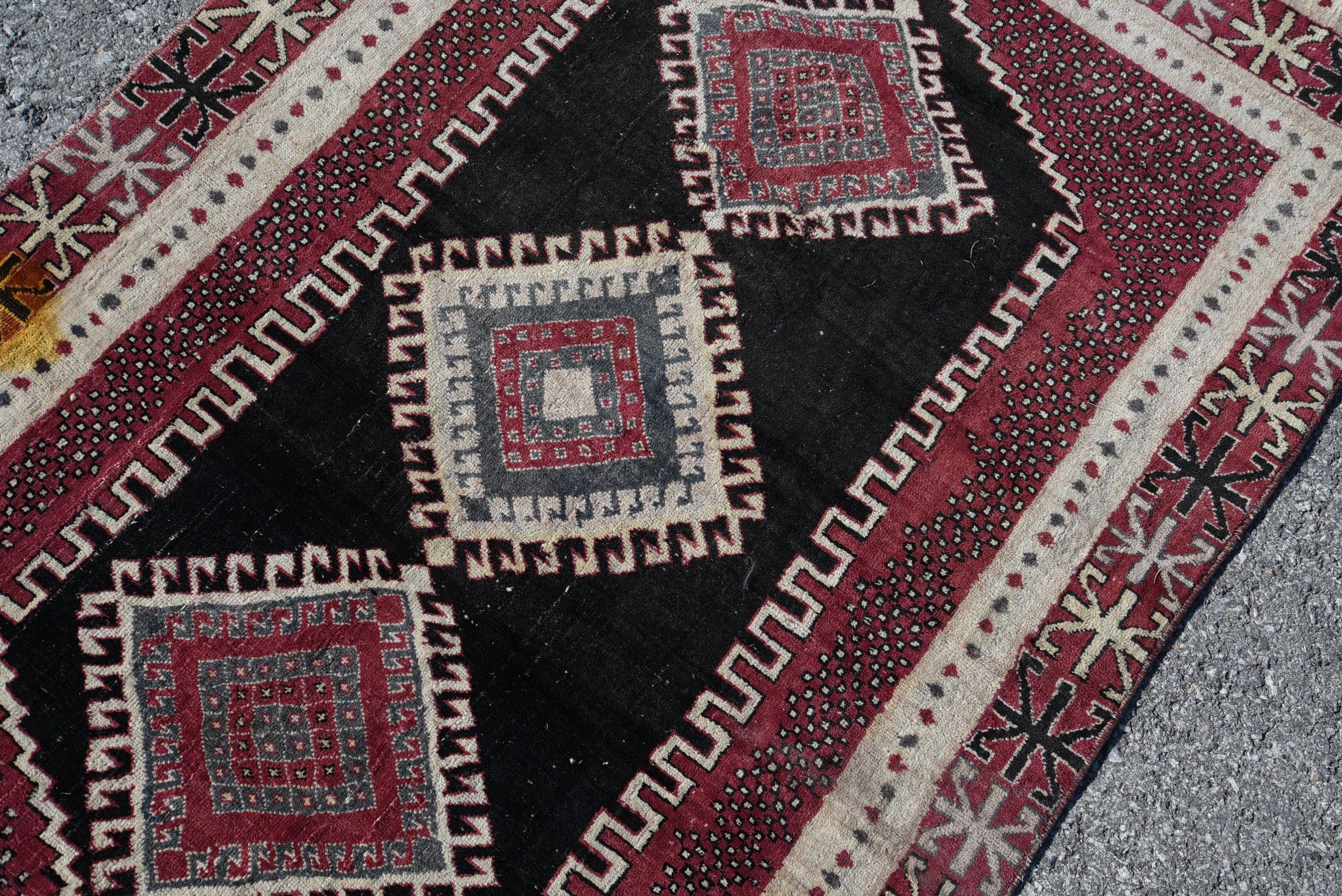 Kitchen Rugs, Dorm Accent Rug Rugs, Turkish Rug, Cool Rug, Moroccan Rug, 3.5x5.5 ft Accent Rug, Vintage Rug, Rugs for Kitchen, Entry Rugs