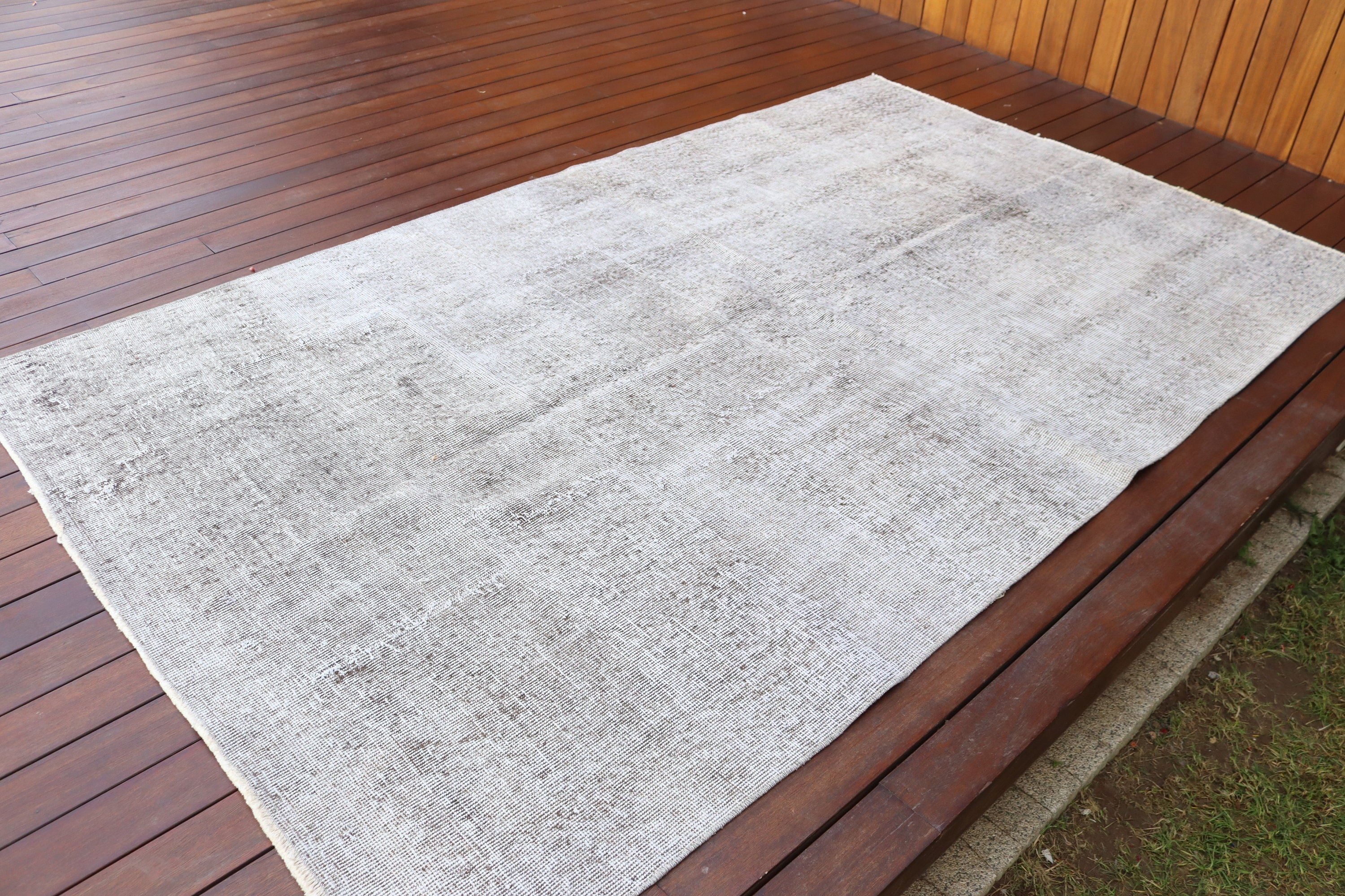 Neutral Rugs, Large Vintage Rug, Turkish Rugs, Home Decor Rug, Gray Oriental Rug, 4.9x8.2 ft Large Rug, Bedroom Rugs, Vintage Rugs