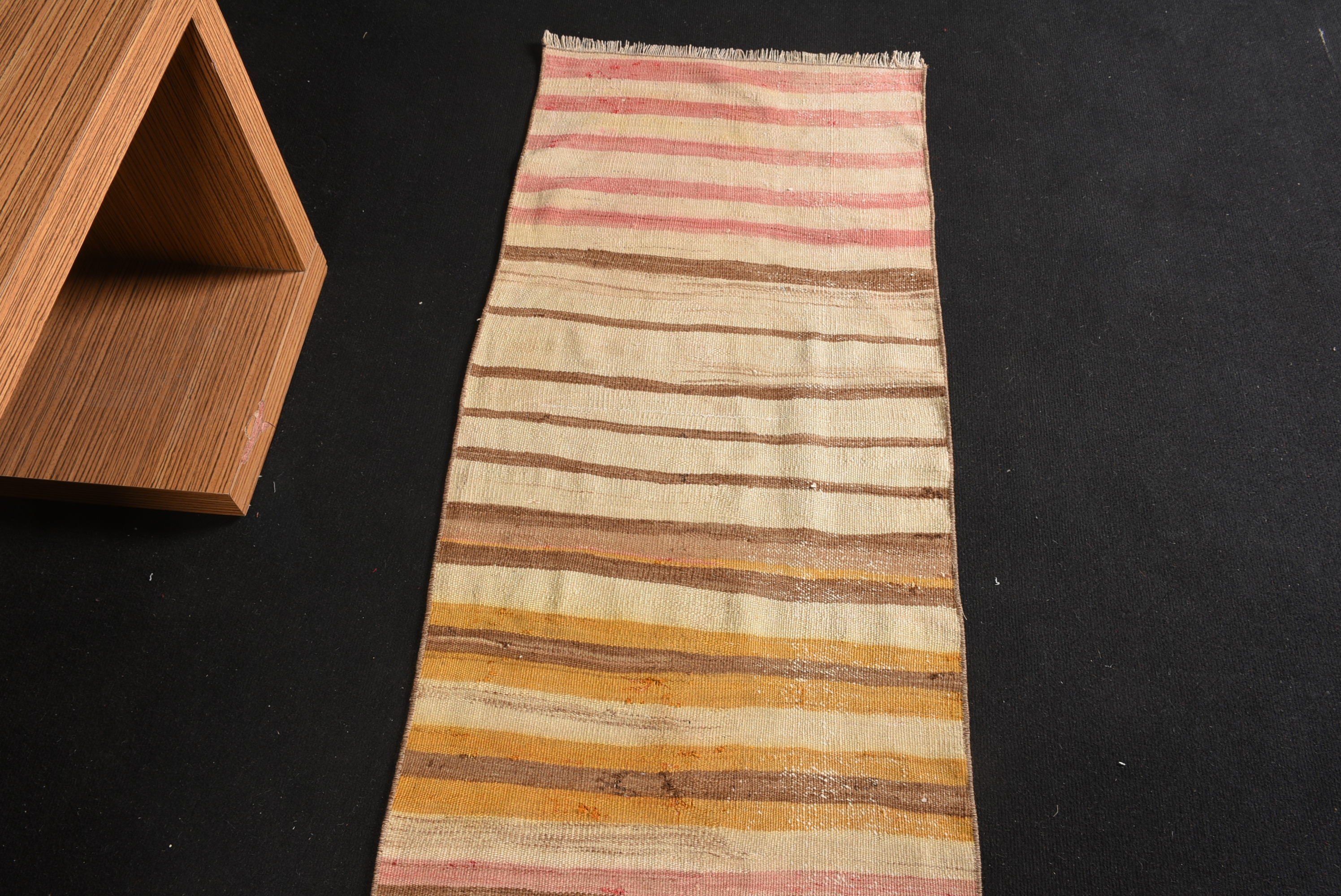 Türk Halısı, Yatak Odası Halıları, Kilim, Bej Antika Halılar, Koridor Halısı, Fas Halısı, Merdiven Halıları, Boho Halısı, Vintage Halı, 1.9x8.7 ft Runner Halıları