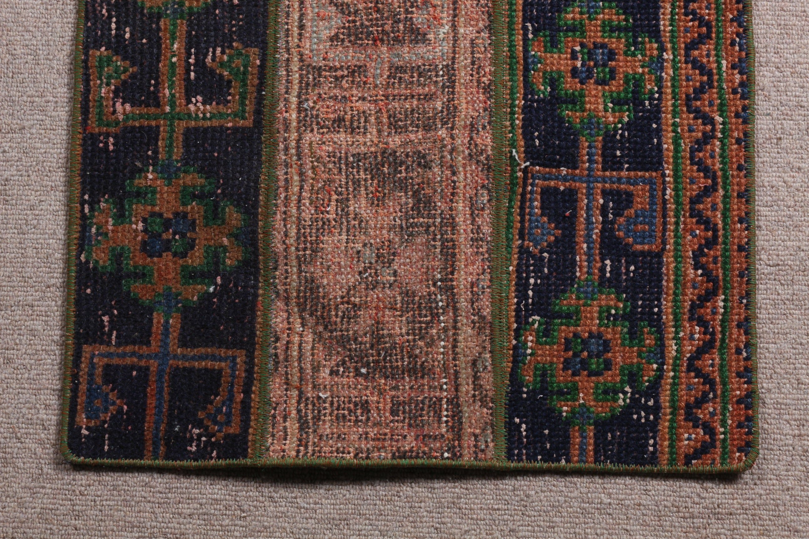 Aztec Rug, Anatolian Rugs, Bath Rug, Green Oriental Rugs, Car Mat Rug, Turkish Rug, Vintage Rugs, 1.8x2.8 ft Small Rug, Oriental Rugs