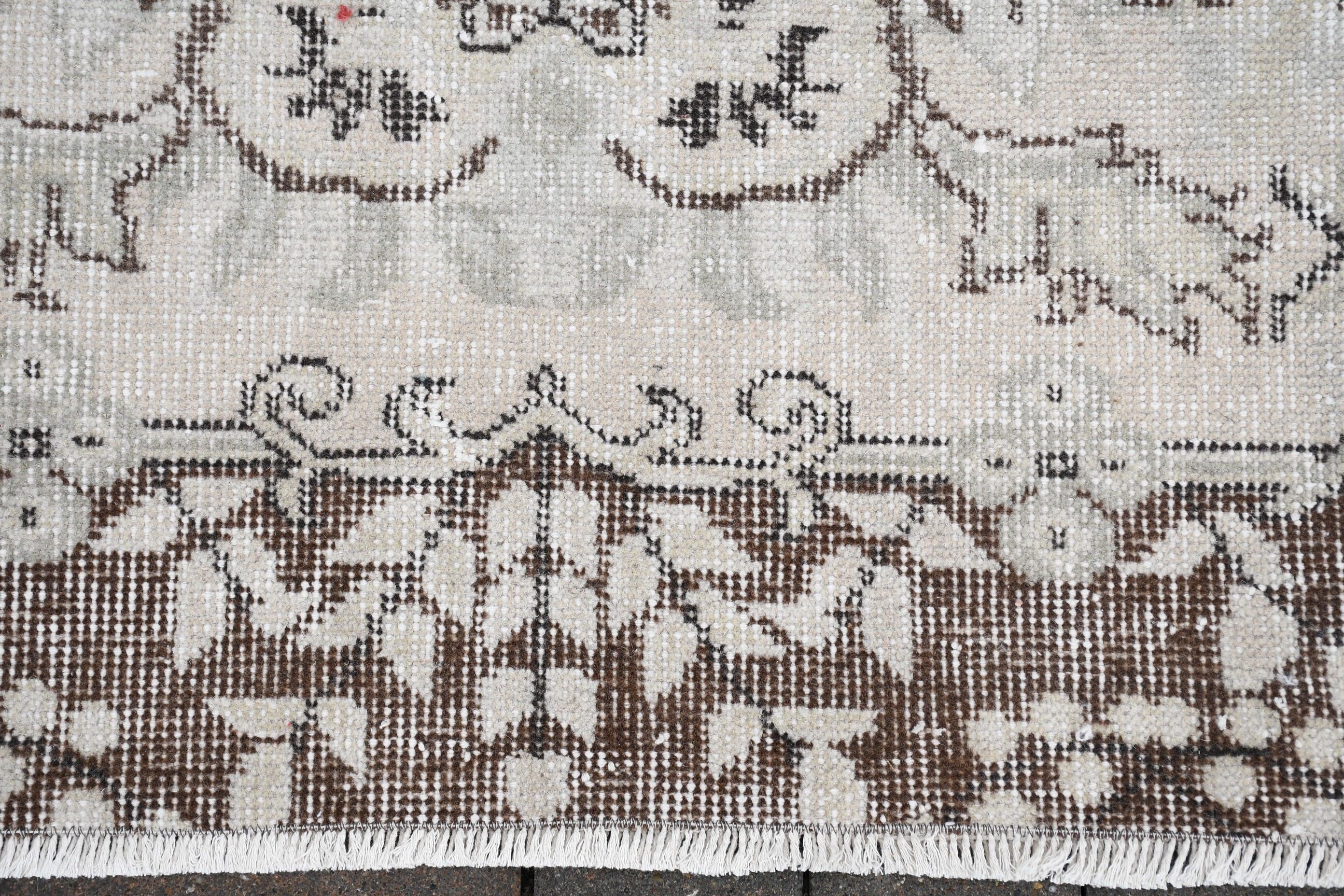 Beige Cool Rugs, Salon Rugs, Dining Room Rug, Kitchen Rugs, Vintage Rug, Pale Rug, Anatolian Rug, Turkish Rugs, 5.7x9.4 ft Large Rugs