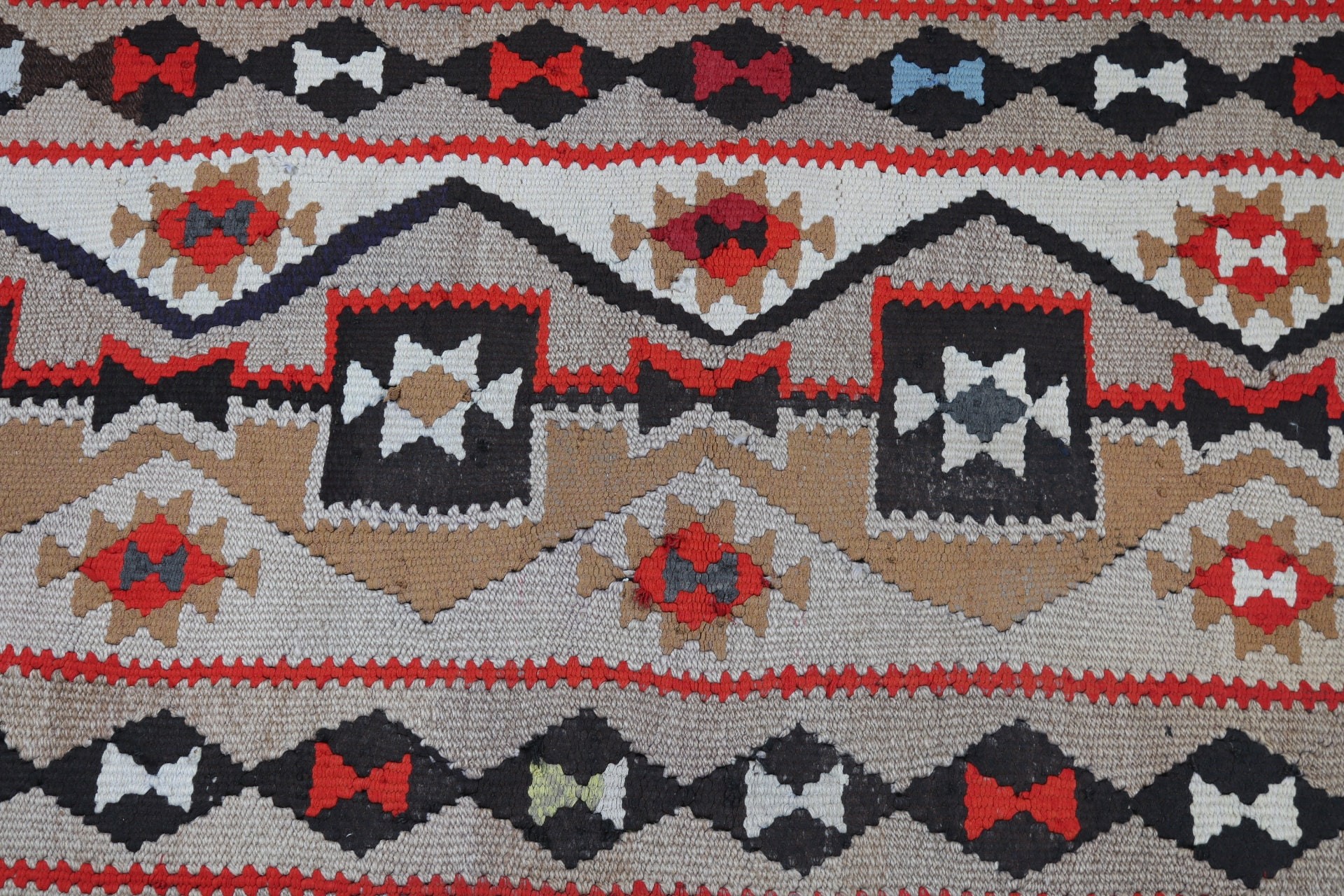 Uzun Yolluk Halısı, Modern Halılar, 2.4x8.9 ft Koşucu Halısı, Kahverengi Nötr Halılar, Koridor Halıları, Türk Halısı, Vintage Halılar, Oryantal Halı