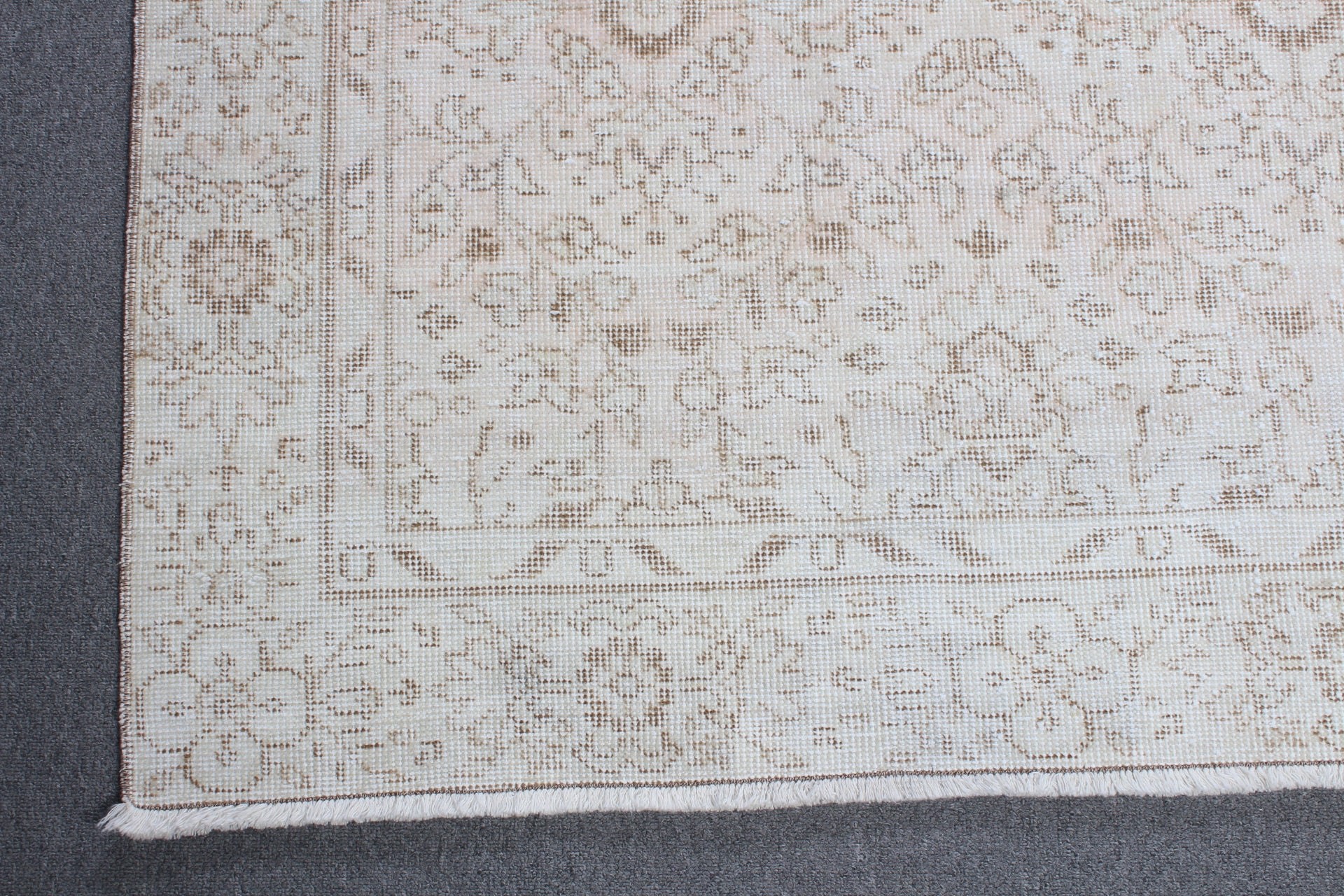 Beige  5.3x9.6 ft Large Rugs, Kitchen Rug, Rugs for Bedroom, Bedroom Rugs, Living Room Rugs, Turkish Rug, Vintage Rug