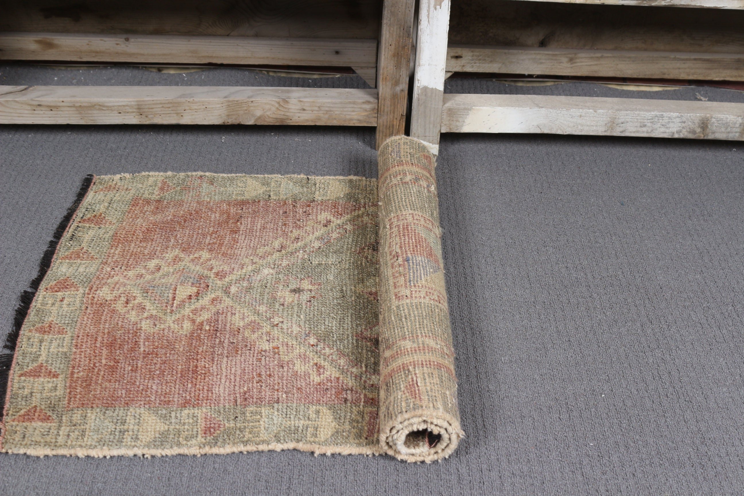 Purple Anatolian Rugs, Bath Mat Cute Rugs, Vintage Rug, Bedroom Rug, Cool Rug, Turkish Rug, 1.8x3.3 ft Small Rug, Floor Rug, Car Mat Rugs