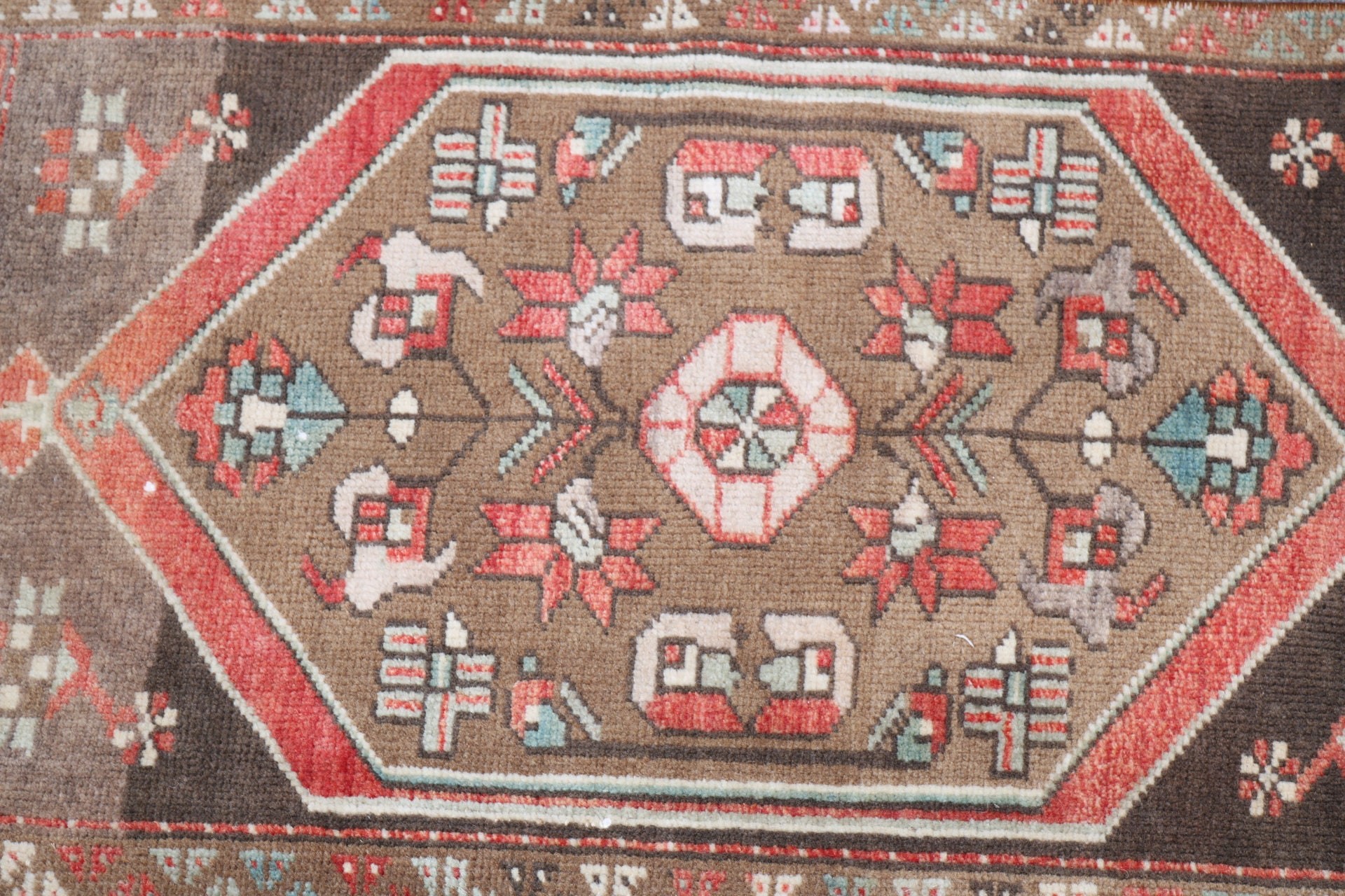 Gray Statement Rugs, Small Area Rugs, Statement Rugs, Antique Rugs, Vintage Rug, Bathroom Rug, 1.5x2.8 ft Small Rugs, Turkish Rug