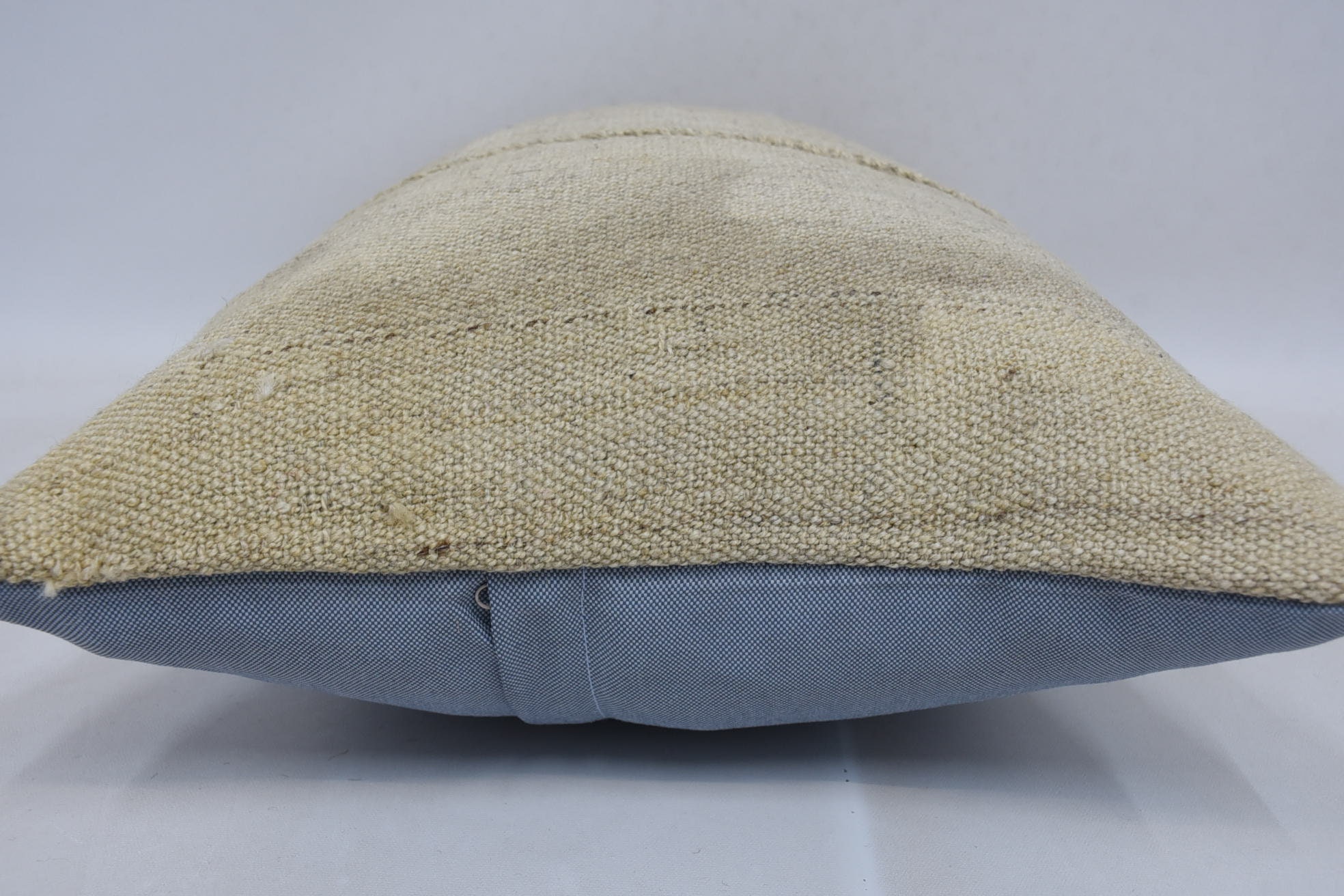 Boho Chic Cushion, Interior Designer Pillow, Boho Pillow Sham Cover, Vintage Pillow, Ethnic Pillow Case, 16"x24" Beige Pillow Cover