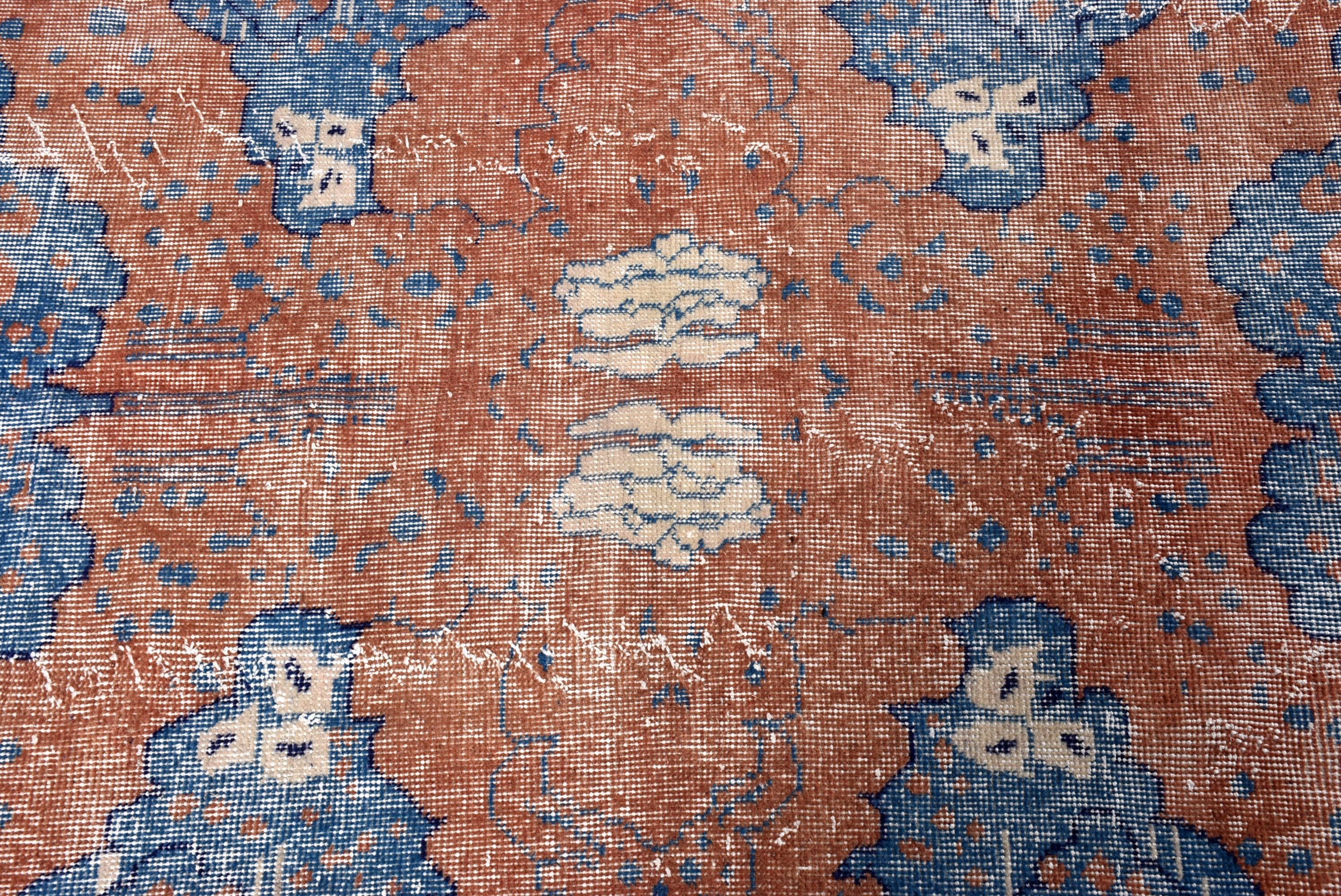 Oturma Odası Halıları, Boho Halıları, Türk Halısı, 5.2x8.7 ft Büyük Halılar, Salon Halıları, Salon Halıları, Pembe Düz Dokuma Halılar, Vintage Halı, Mutfak Halısı