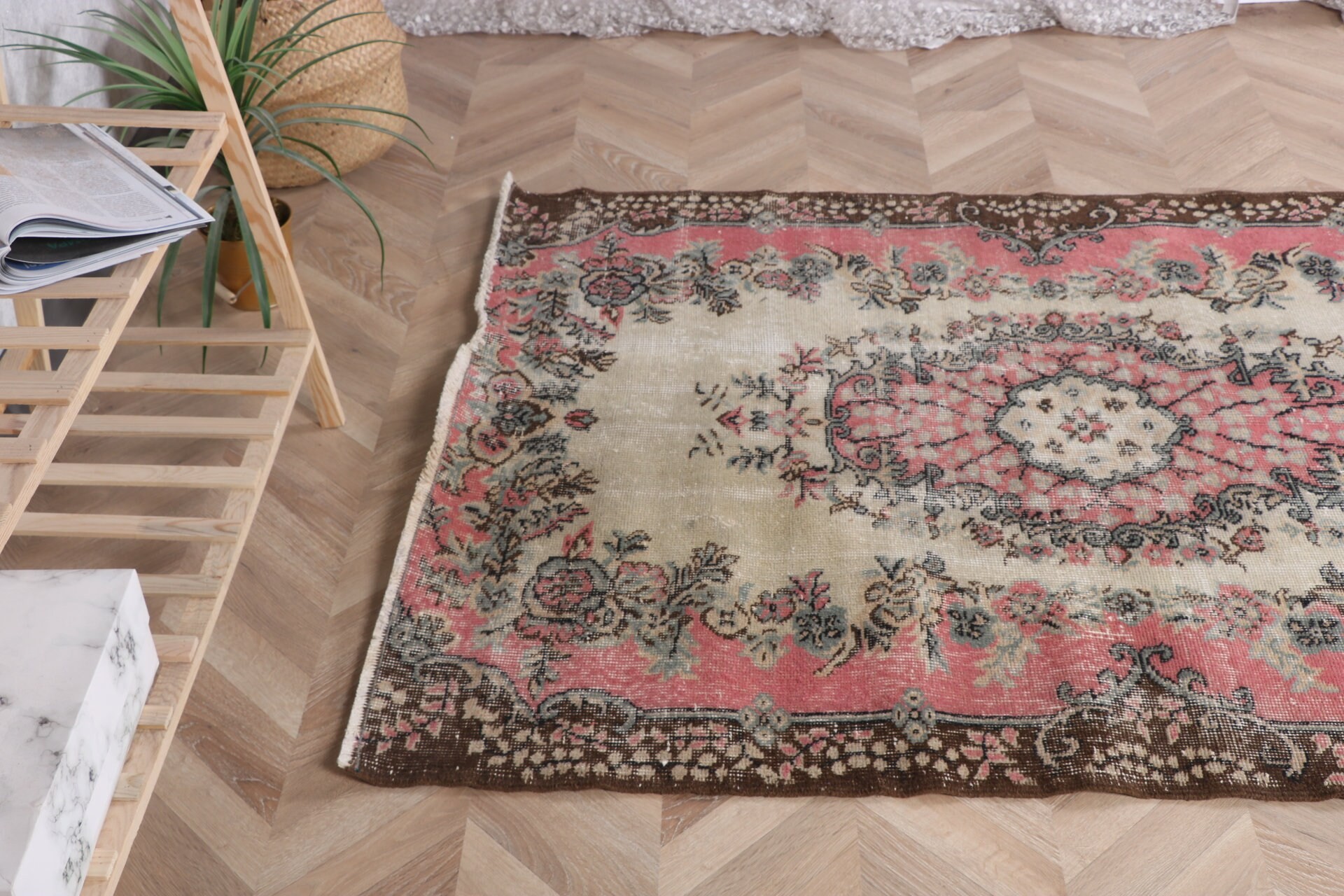 3,9x5,4 ft Accent Halı, Çocuk Halısı, Türk Halıları, Sanatsal Halı, Havalı Halılar, Vintage Halı, Mutfak Halıları, Düz Dokuma Halılar, Kırmızı Antika Halılar