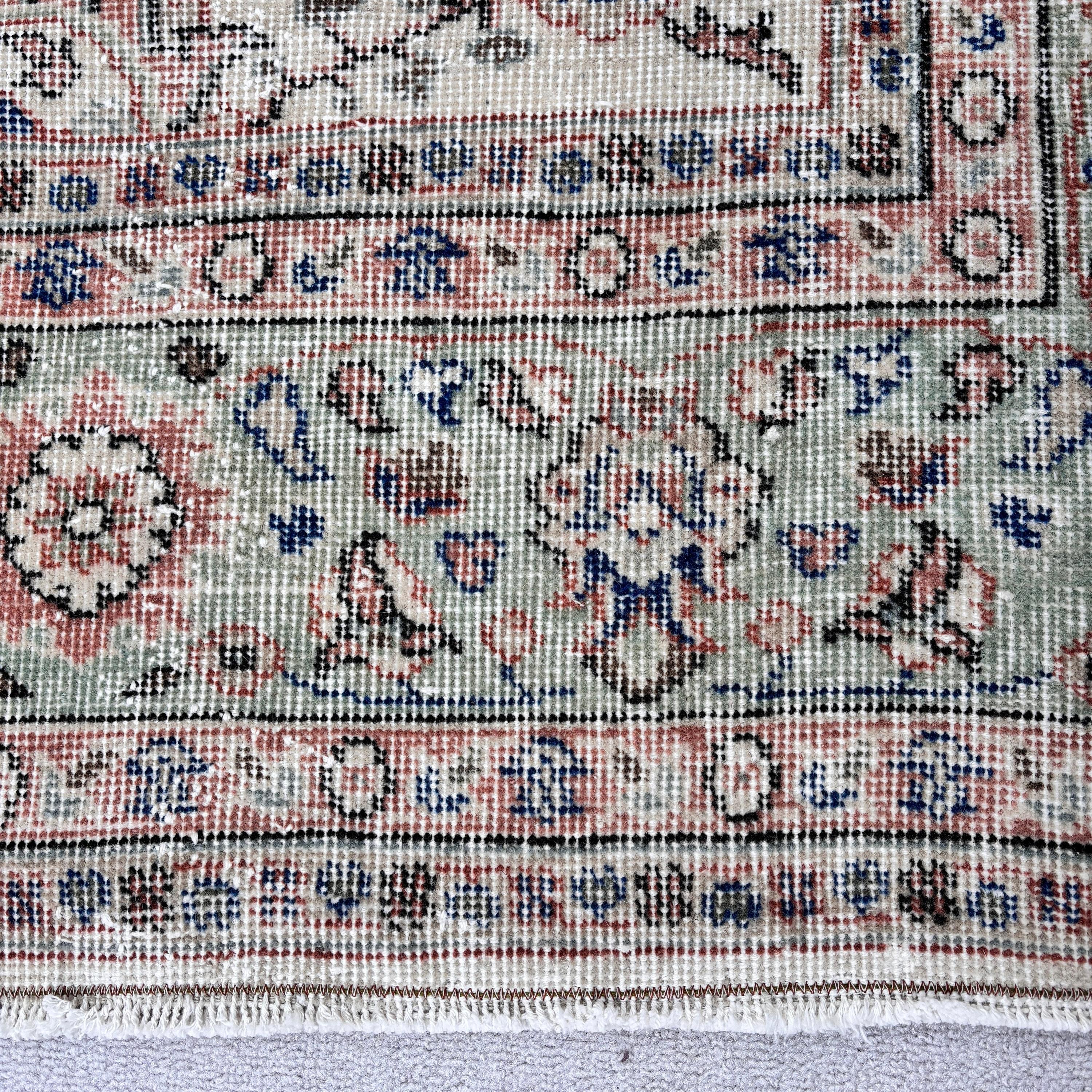 6.5x10.4 ft Large Rugs, Large Oushak Rugs, Vintage Rugs, Large Vintage Rug, Turkish Rug, Oriental Rug, Pink Moroccan Rugs