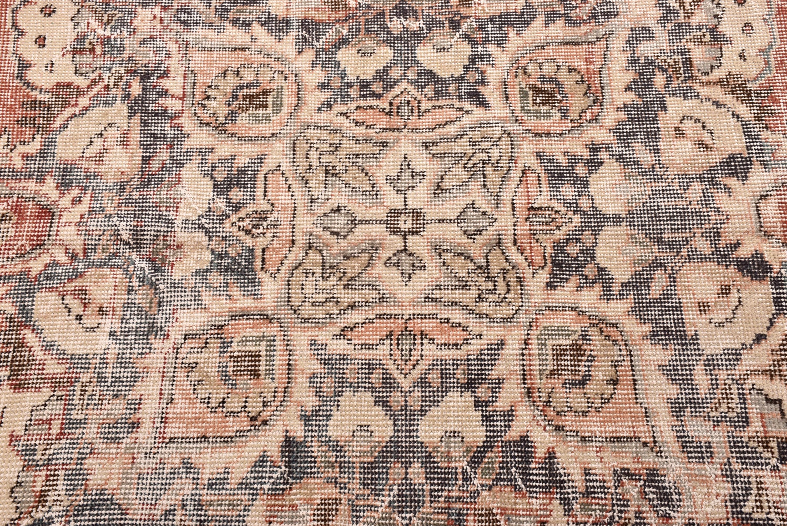 Açıklama Halısı, Egzotik Halılar, Vintage Halı, 6,2x9,9 ft Büyük Halı, Büyük Boho Halıları, Salon Halıları, Kırmızı Oryantal Halı, Türk Halısı, Düz Dokuma Halılar