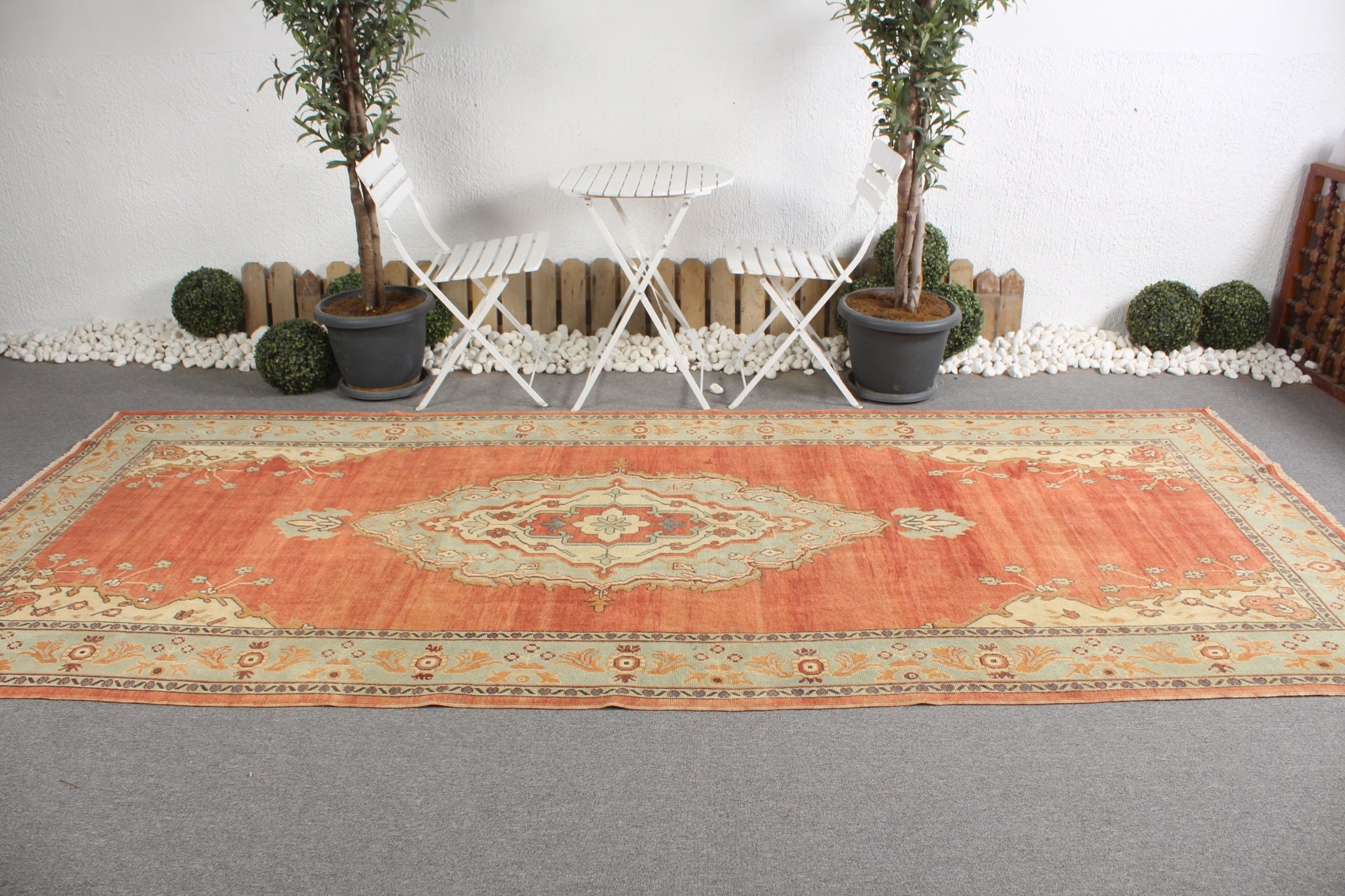 Red Kitchen Rug, Antique Rug, Rugs for Bedroom, Bedroom Rug, Dining Room Rug, Salon Rug, Turkish Rug, 5.2x11.9 ft Large Rug, Vintage Rug