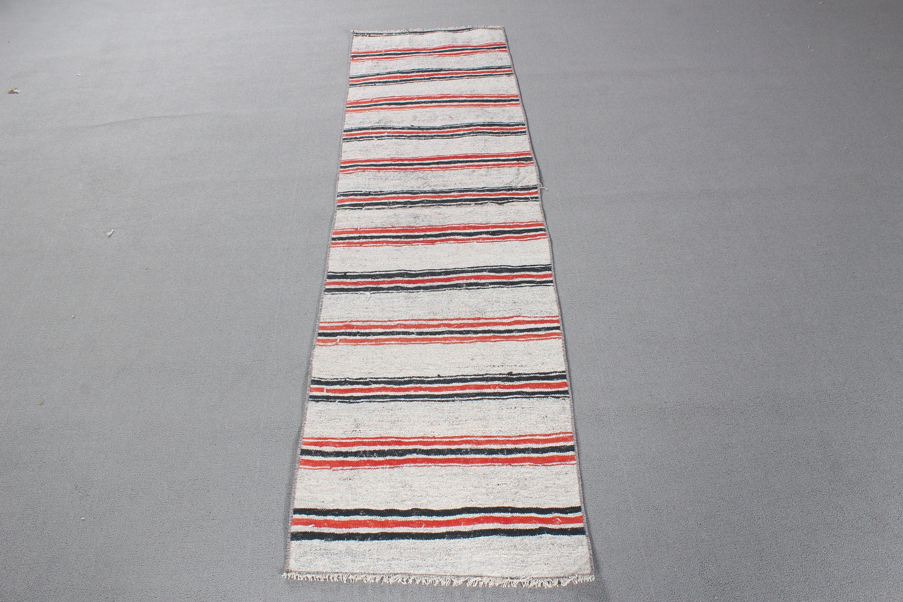 Red Home Decor Rugs, Beni Ourain Runner Rugs, 1.7x6.4 ft Runner Rug, Kitchen Rugs, Vintage Rug, Long Runner Rug, Bedroom Rug, Turkish Rugs