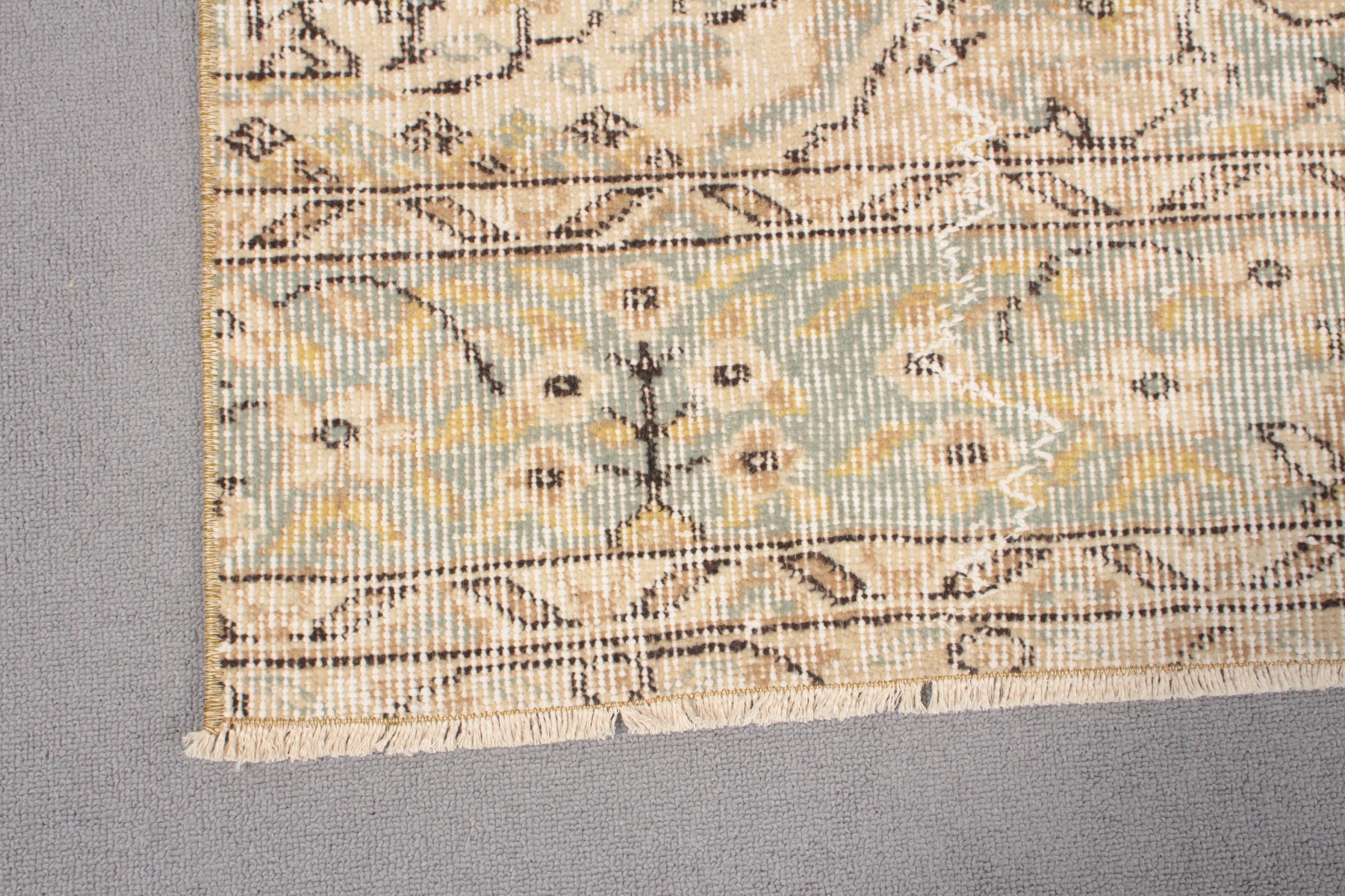 Beni Ourain Runner için Halılar, Uzun Yolluk Halısı, Yatak Odası Halısı, 2.2x10 ft Runner Halıları, Vintage Halılar, Mutfak Halısı, Türk Halısı, Bej Soğuk Halı