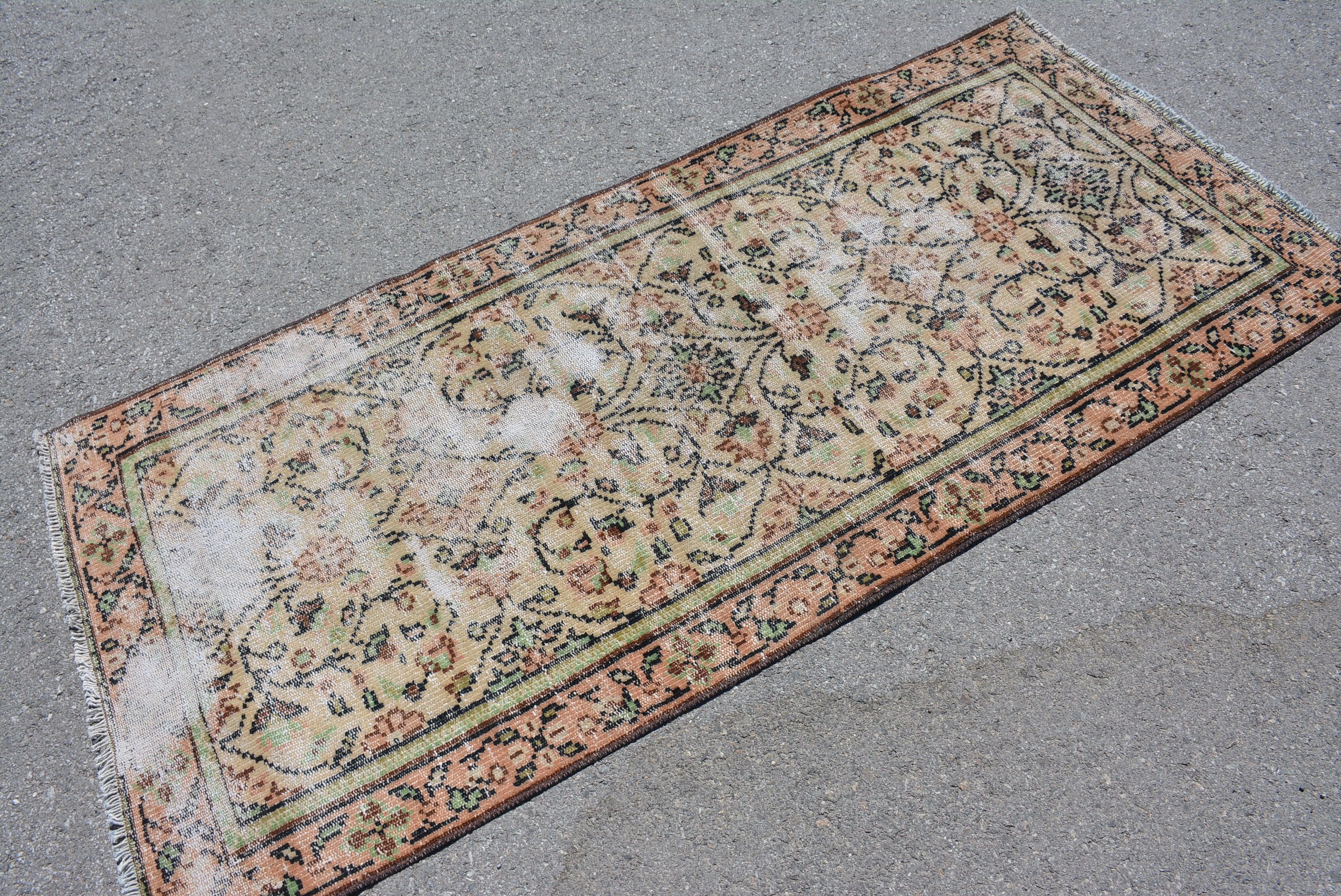 Kitchen Rug, Rugs for Entry, Entry Rug, Art Rugs, Moroccan Rugs, 3x6.6 ft Accent Rug, Vintage Rug, Colorful Rugs, Turkish Rugs, Office Rugs