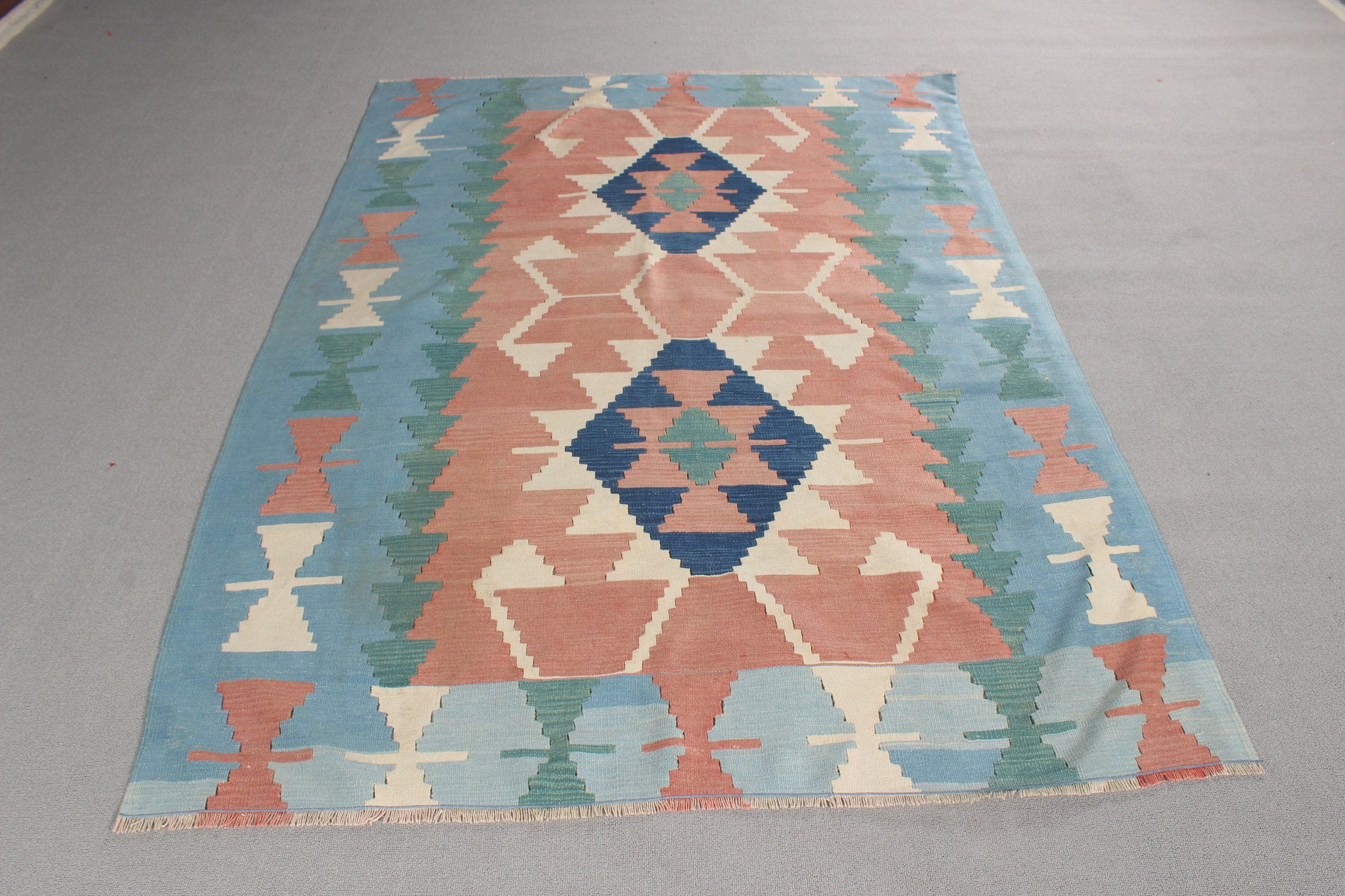 Nursery Rugs, Turkish Rugs, 4.8x6.9 ft Area Rug, Brown Anatolian Rug, Luxury Rug, Cool Rugs, Office Rugs, Kilim, Vintage Rug, Boho Area Rug