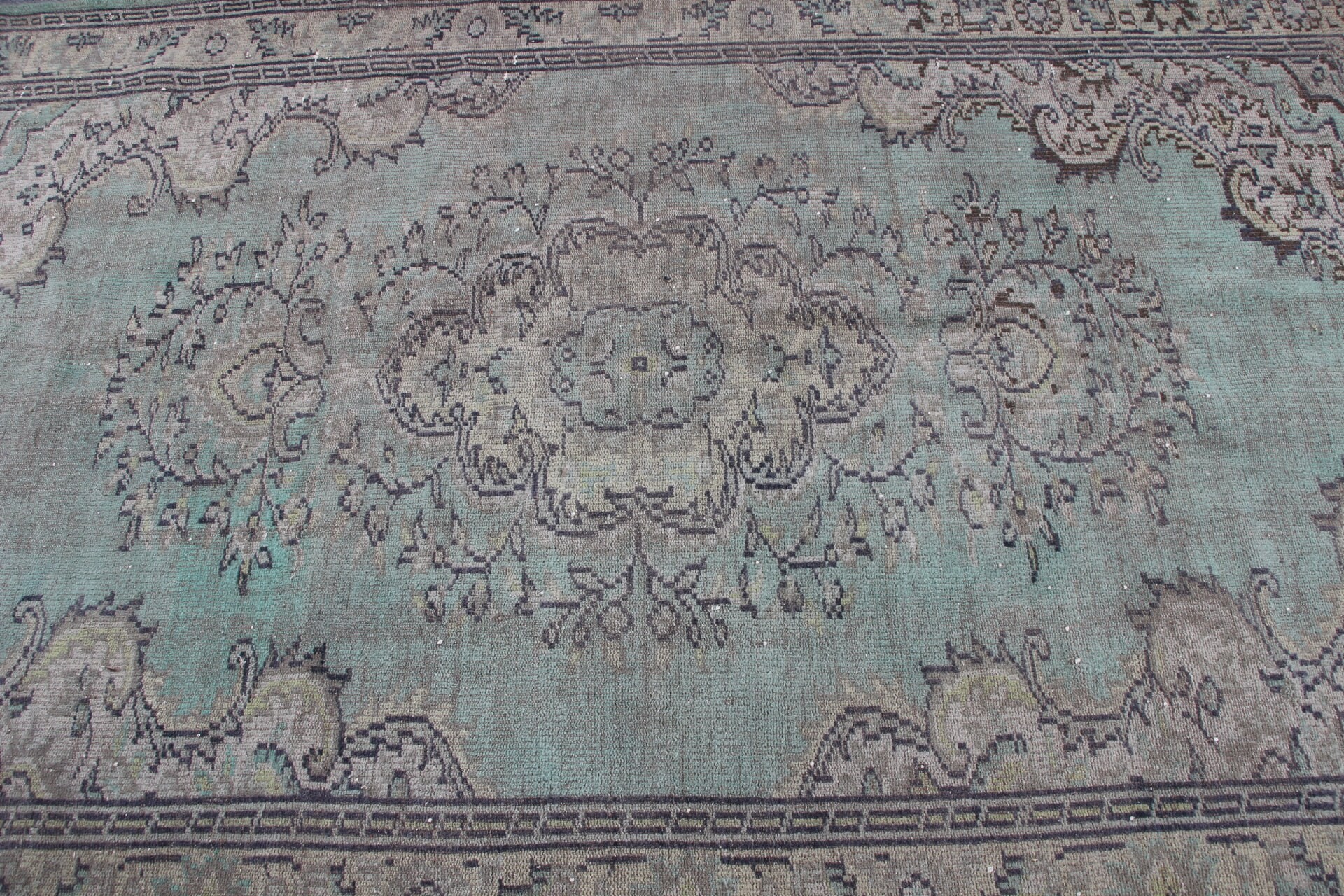 Vintage Rugs, Kitchen Rugs, Boho Rug, Salon Rug, Bedroom Rug, Turkish Rugs, Green Bedroom Rugs, Rugs for Bedroom, 5.2x8.1 ft Large Rug