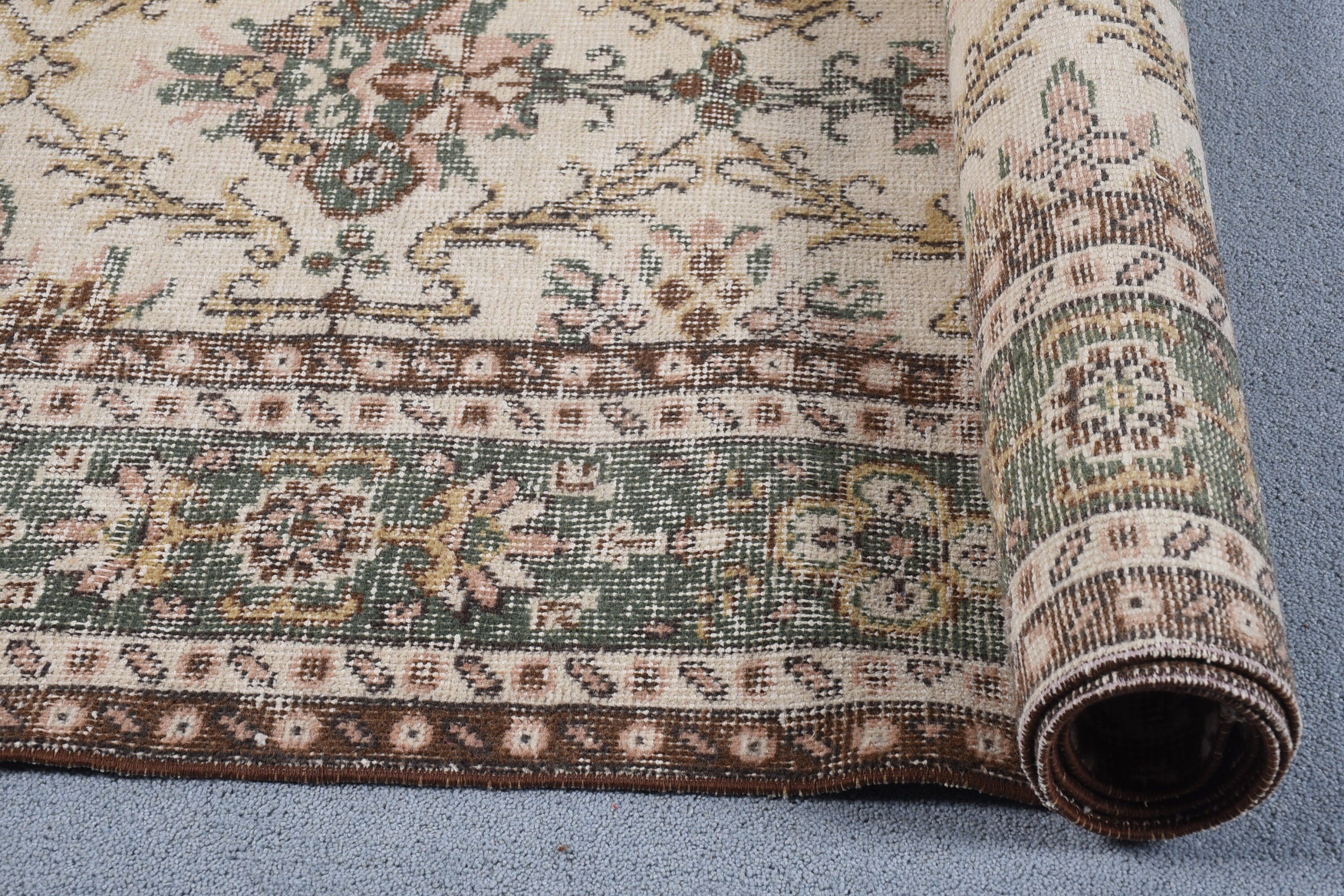 Large Wool Rug Rugs, Rugs for Living Room, Moroccan Rugs, Vintage Rug, Dining Room Rug, Turkish Rugs, 6.5x10.3 ft Large Rugs, Bedroom Rugs