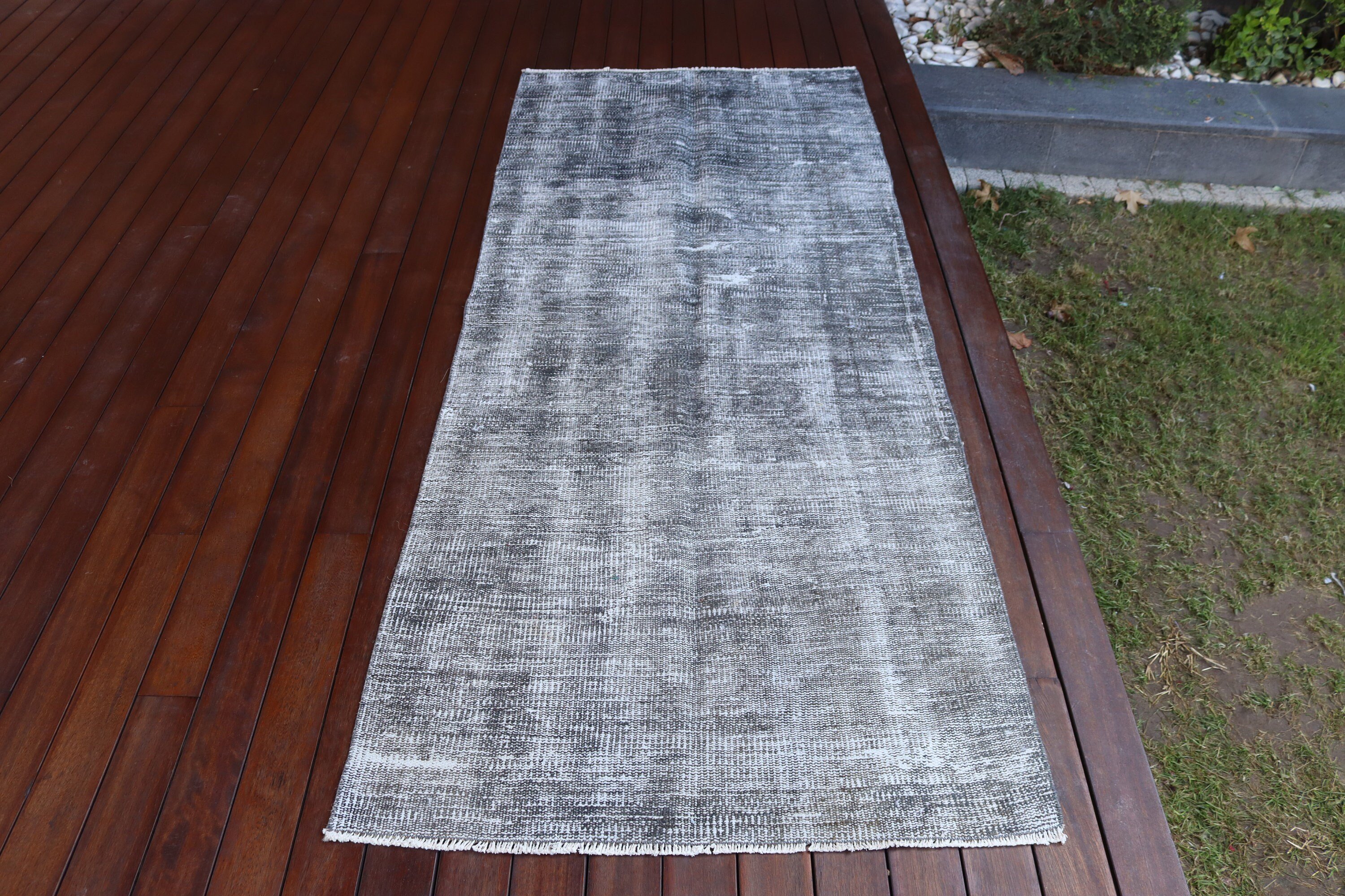 Outdoor Rugs, 3.1x7.2 ft Accent Rug, Entry Rugs, Modern Rug, Gray Luxury Rug, Vintage Rugs, Turkish Rug, Boho Accent Rugs, Floor Rugs