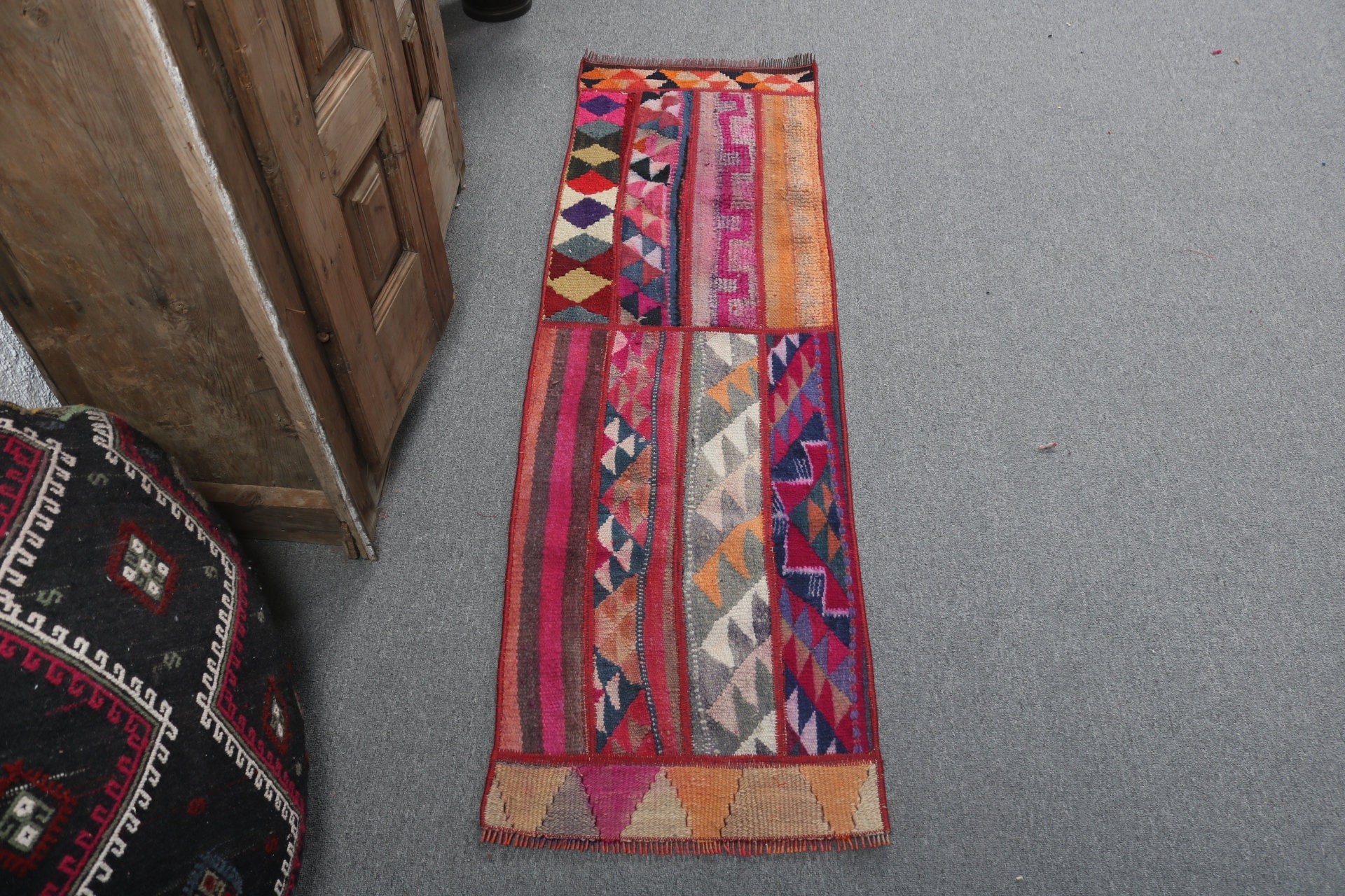 Türk Halıları, 1.6x5.2 ft Yolluk Halıları, Merdiven Halıları, Anadolu Halısı, Havalı Halılar, Mutfak Halıları, Pembe Yatak Odası Halıları, Mutfak Halısı, Vintage Halı