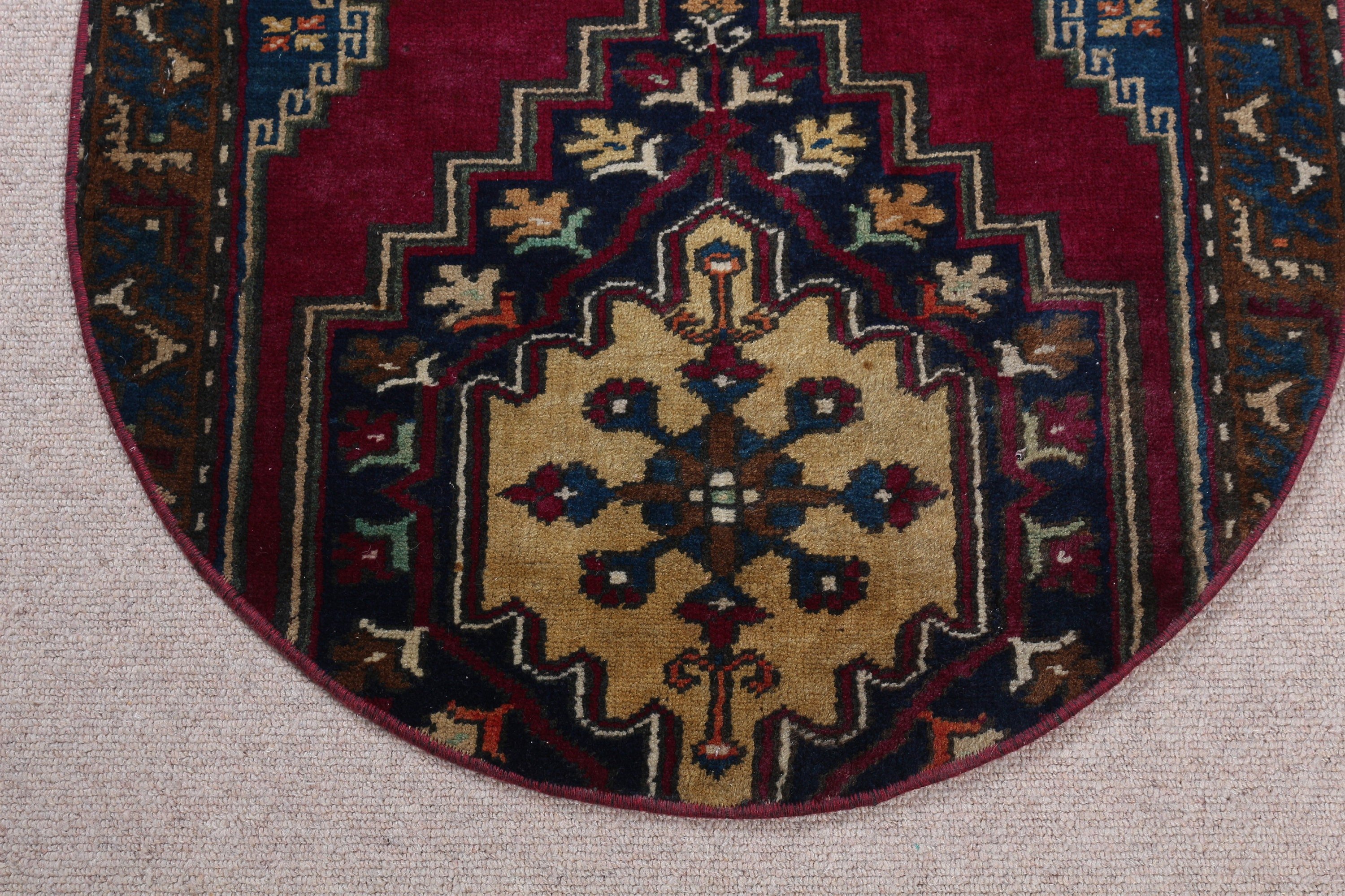 Turkish Rugs, Custom Rugs, Bedroom Rugs, 2.3x3.8 ft Small Rug, Bath Rugs, Vintage Rugs, Antique Rugs, Purple Floor Rugs, Anatolian Rug