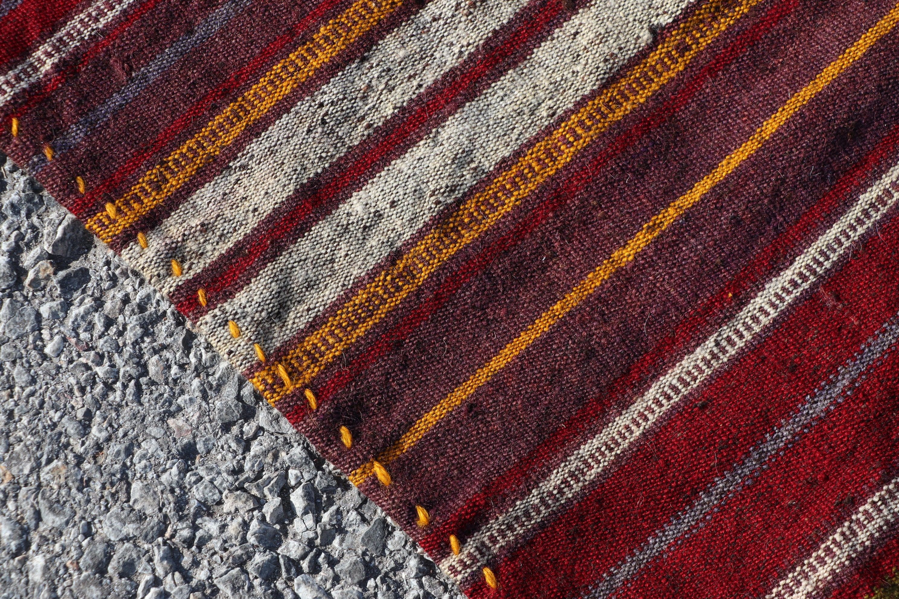 Red  5.5x6.9 ft Area Rugs, Moroccan Rugs, Vintage Rugs, Kitchen Rug, Old Rugs, Indoor Rug, Home Decor Rug, Kilim, Turkish Rug