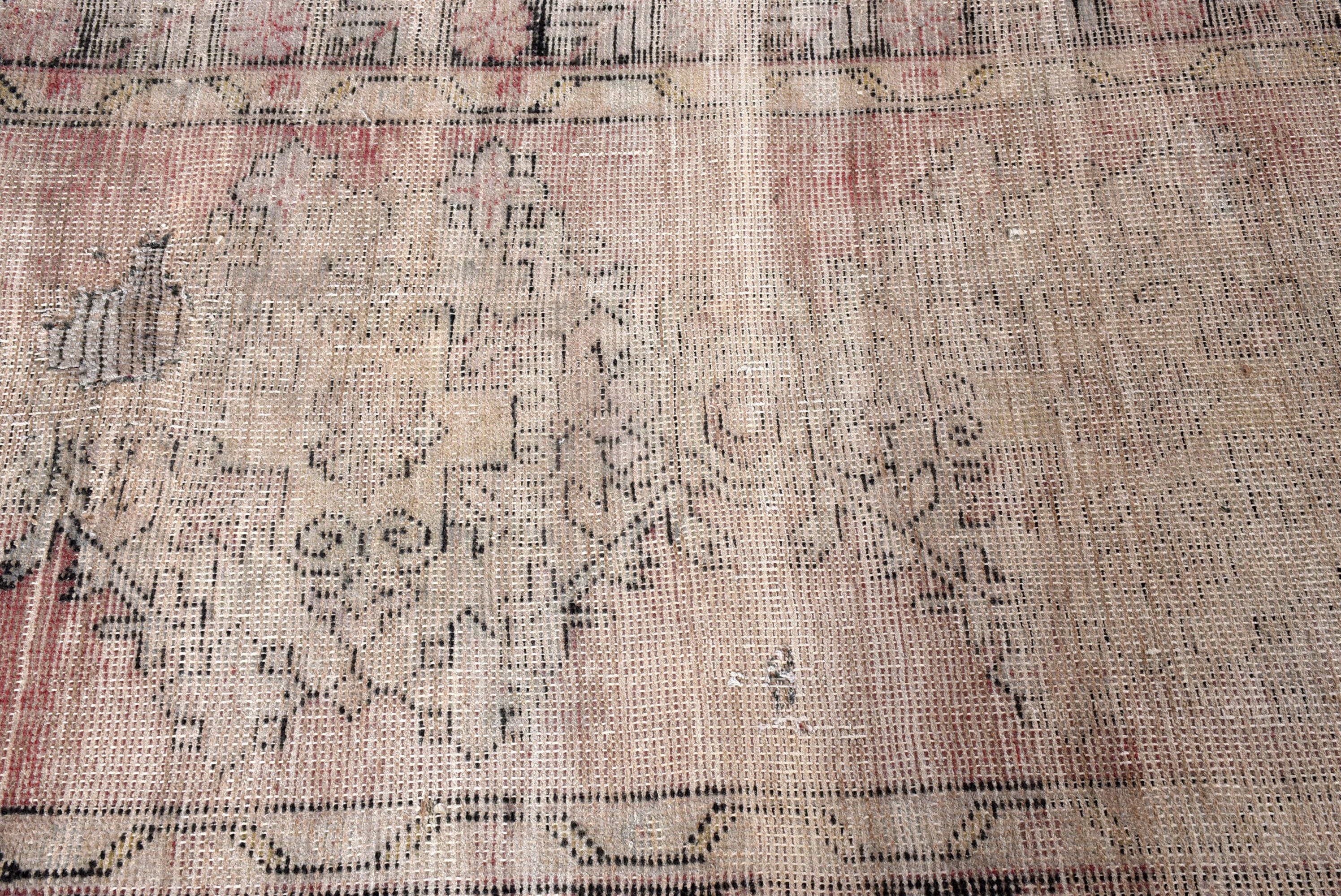 Oushak Halıları, Koridor Halıları, Bej Oushak Halısı, Vintage Halılar, Merdiven Halısı, 2.6x8.8 ft Runner Halıları, Türk Halıları, Ev Dekorasyonu Halıları, Modern Halılar