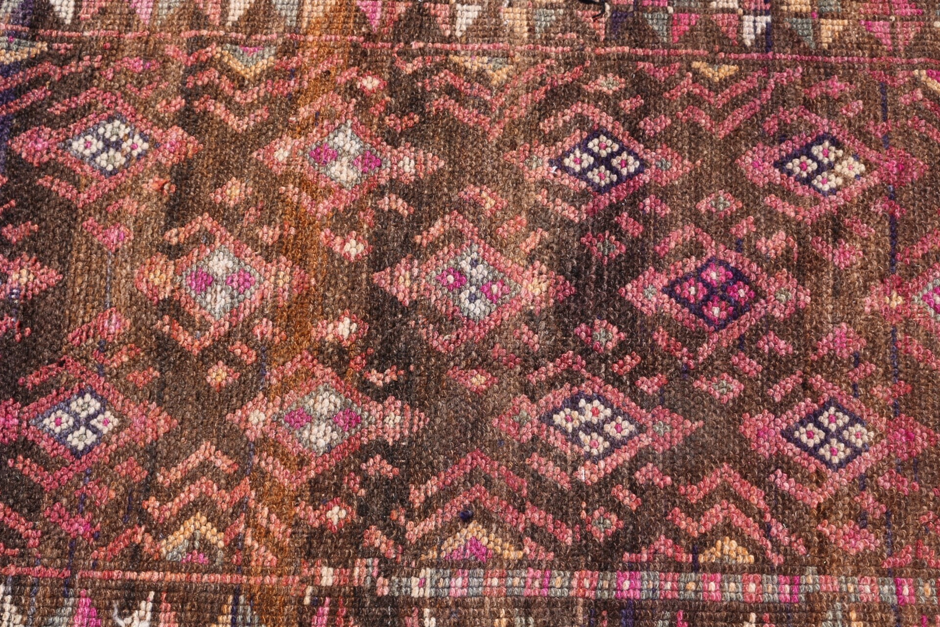 Corridor Rugs, 2.2x11.6 ft Runner Rugs, Pink Oushak Rug, Turkish Rugs, Rugs for Hallway, Home Decor Rug, Cute Rug, Antique Rug, Vintage Rug