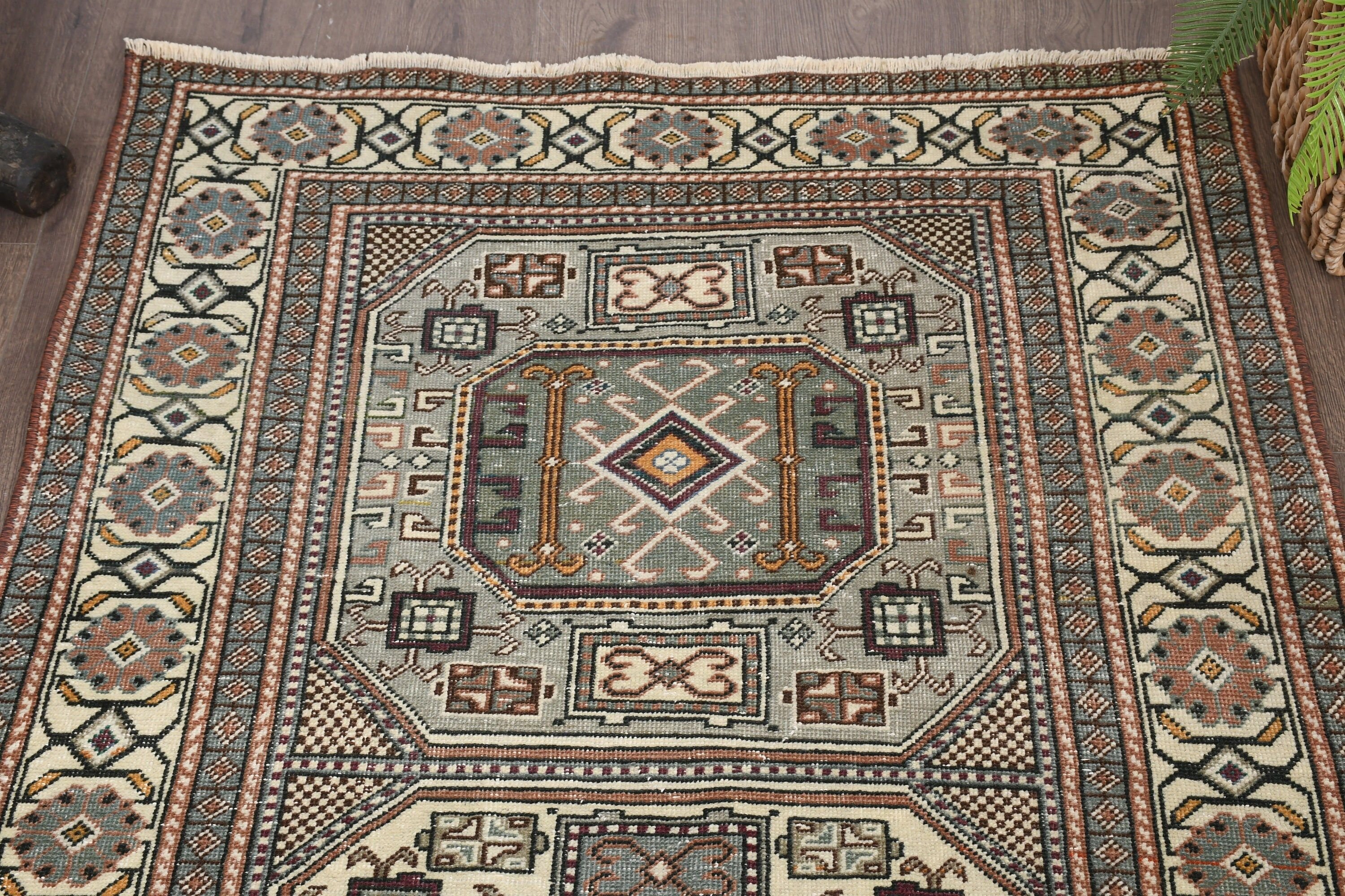 Cool Halılar, 3.2x6.2 ft Accent Halı, Türk Halısı, Antika Halı, Çocuk Odası Halısı, Yatak Odası Halısı, Mutfak Halıları, Gri Mutfak Halısı, Vintage Halı