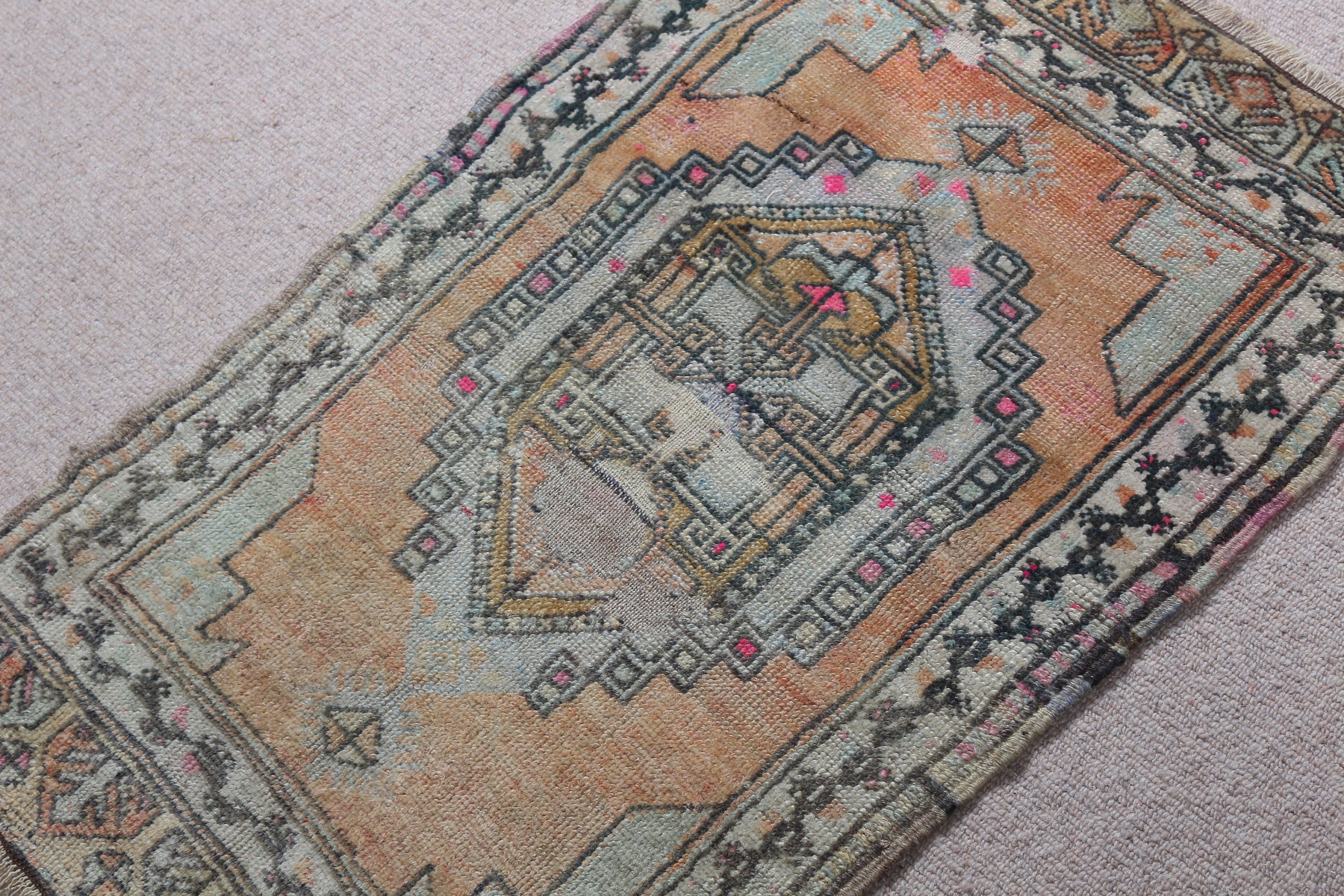 Bath Rugs, Moroccan Rugs, Vintage Rugs, Beige Home Decor Rug, Car Mat Rug, 1.9x2.9 ft Small Rug, Turkish Rugs, Flatweave Rug