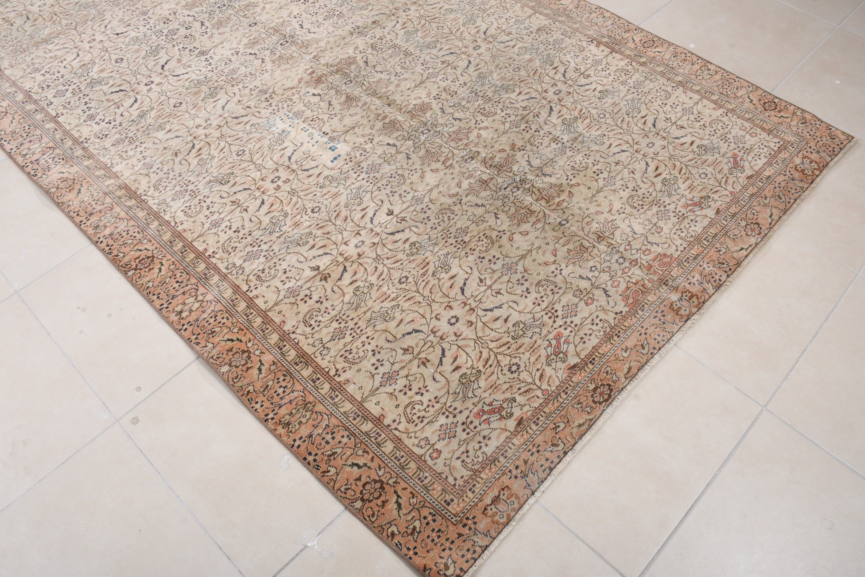 Oturma Odası Halısı, Kabile Halıları, Vintage Halı, Fas Halısı, Mutfak Halısı, Yatak Odası Halısı, Bej Oryantal Halılar, 5.8x9 ft Büyük Halılar, Türk Halıları