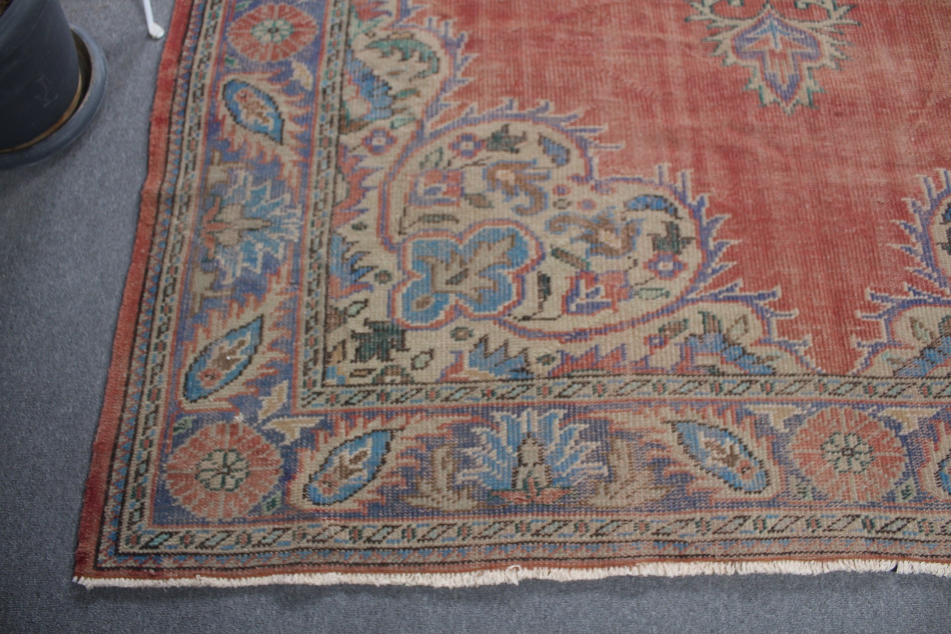 Salon Halısı, Türk Halısı, Oturma Odası Halısı, Kırmızı Yün Halılar, Ev Dekorasyonu Halıları, 7.2x11 ft Büyük Boy Halılar, Yatak Odası Halıları, Vintage Halılar, Türkiye Halısı