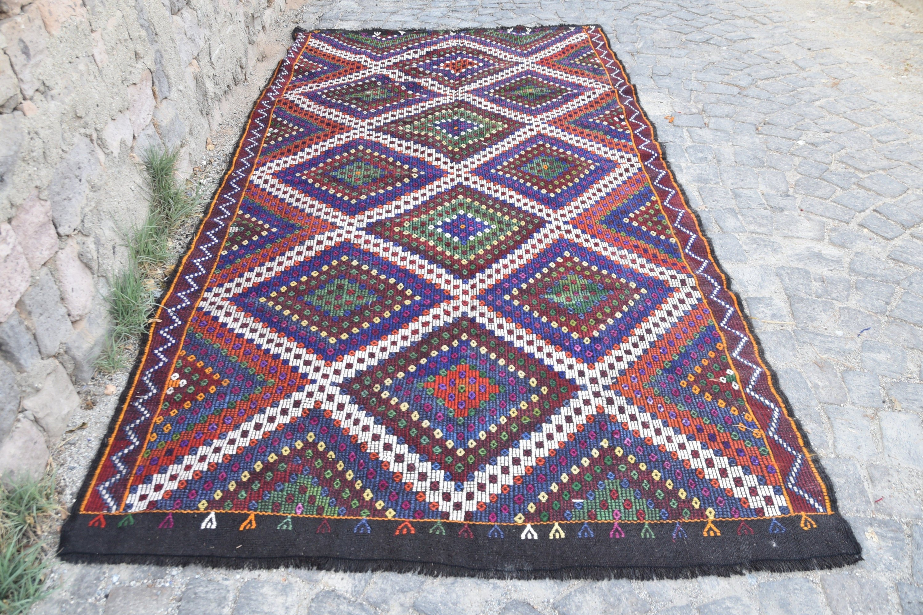 Türk Halısı, Kilim, Oturma Odası Halısı, Yer Halıları, Antika Halı, Yemek Odası Halıları, Salon Halıları, 5.3x10.4 ft Büyük Halı, Vintage Halılar