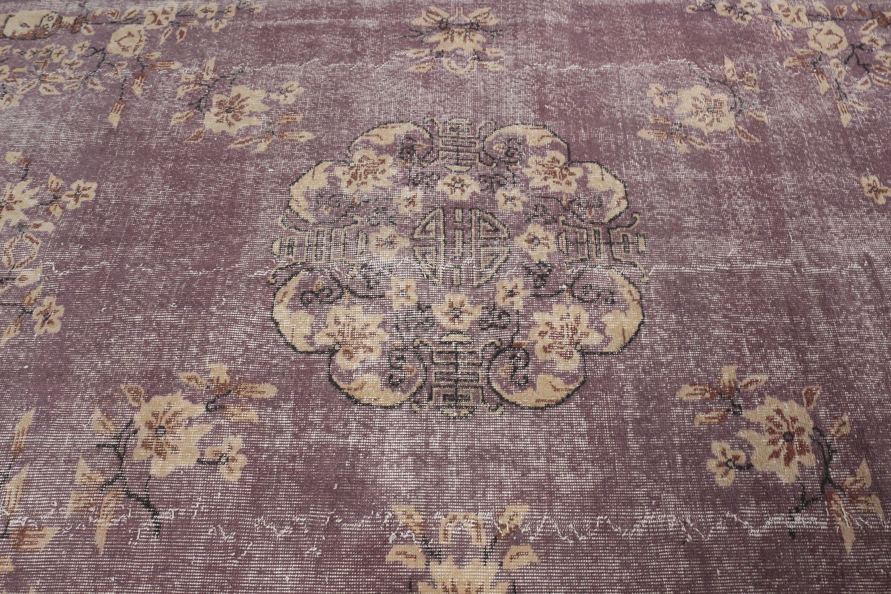 Dining Room Rugs, Anatolian Rug, Nomadic Rug, Turkish Rug, Vintage Rug, Bedroom Rugs, Salon Rug, 5.1x8.5 ft Large Rug, Purple Bedroom Rug