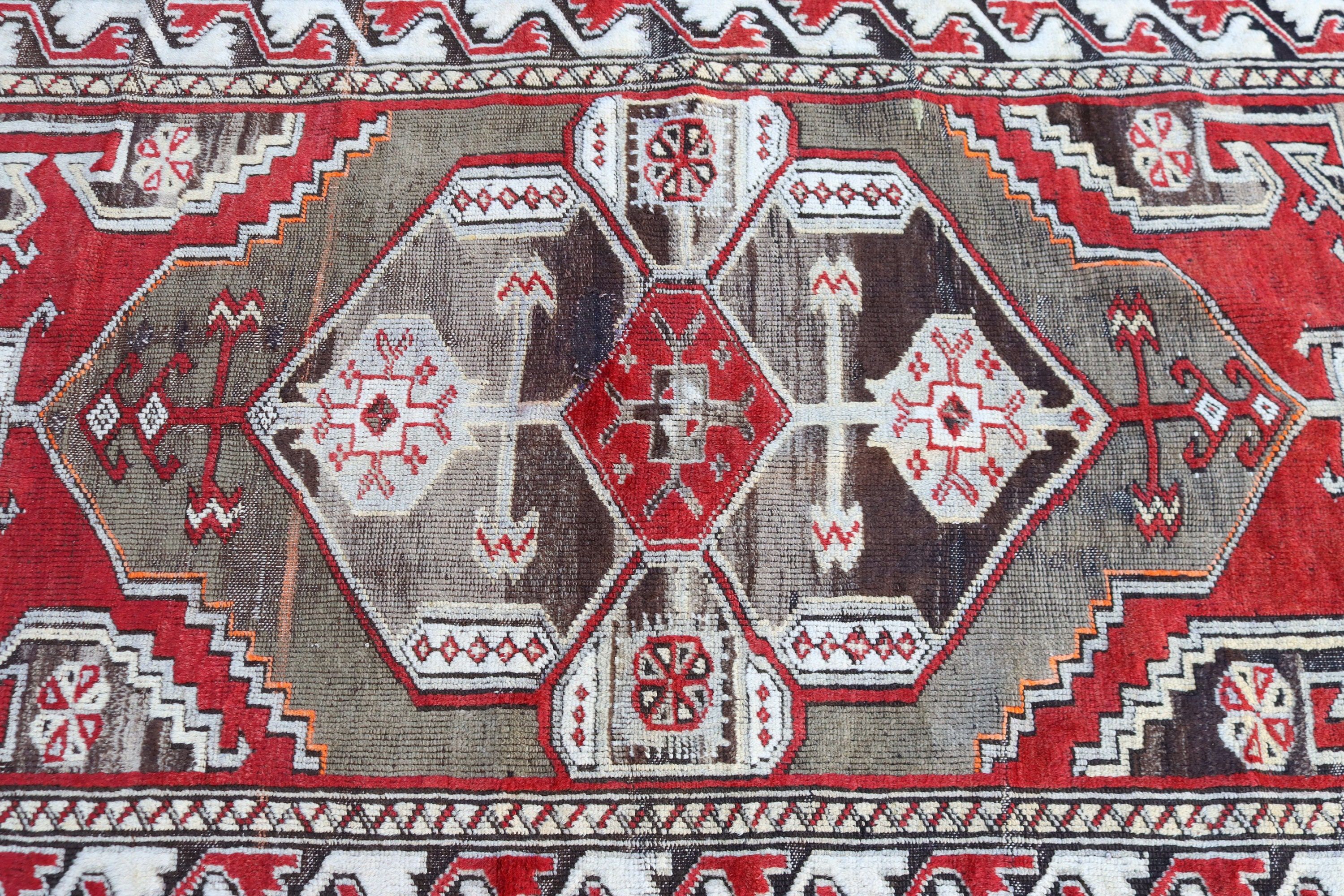 Egzotik Halı, El Dokuma Halılar, Türk Halısı, Kırmızı Fas Halıları, Çocuk Halısı, Boho Vurgulu Halılar, 3,5x6,5 ft Vurgulu Halı, Lüks Halı, Vintage Halılar