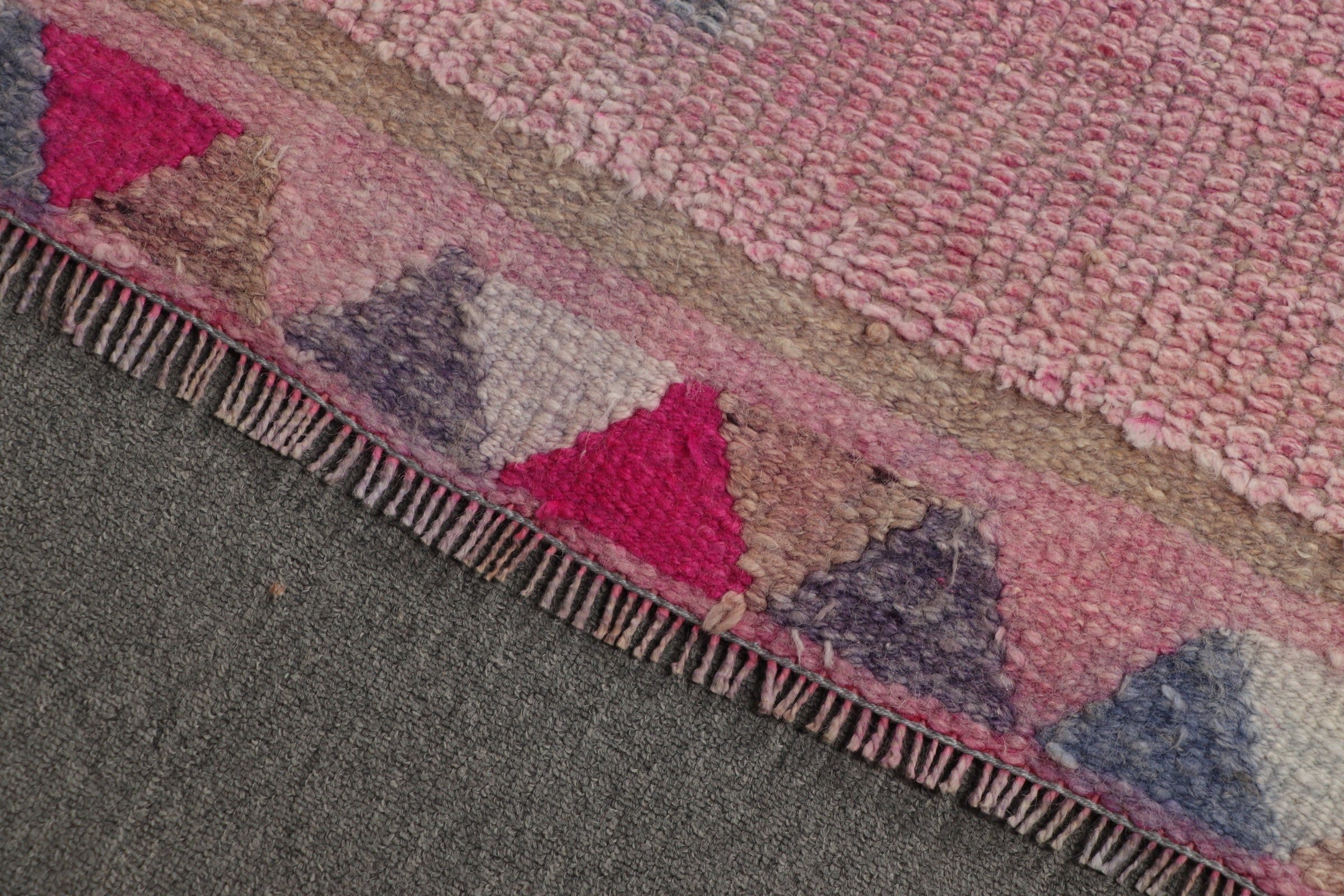 Pink Bedroom Rug, Kitchen Rug, Vintage Rugs, Rugs for Stair, 3x9.8 ft Runner Rug, Turkish Rugs, Stair Rug, Antique Rug