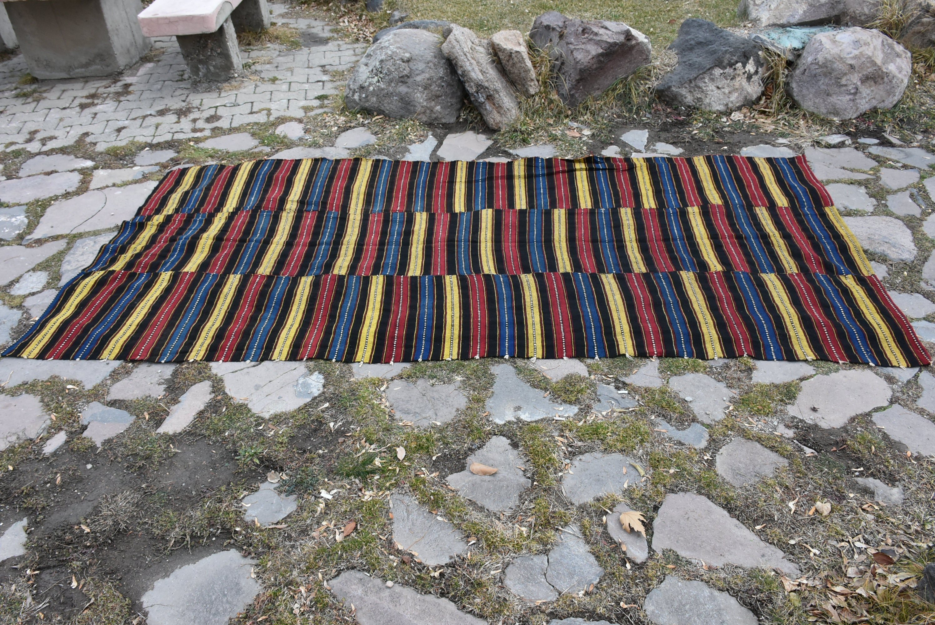 Red Moroccan Rug, 4.8x9.8 ft Large Rug, Turkish Rug, Bedroom Rugs, Anatolian Rug, Art Rug, Kilim, Dining Room Rugs, Oushak Rug, Vintage Rug