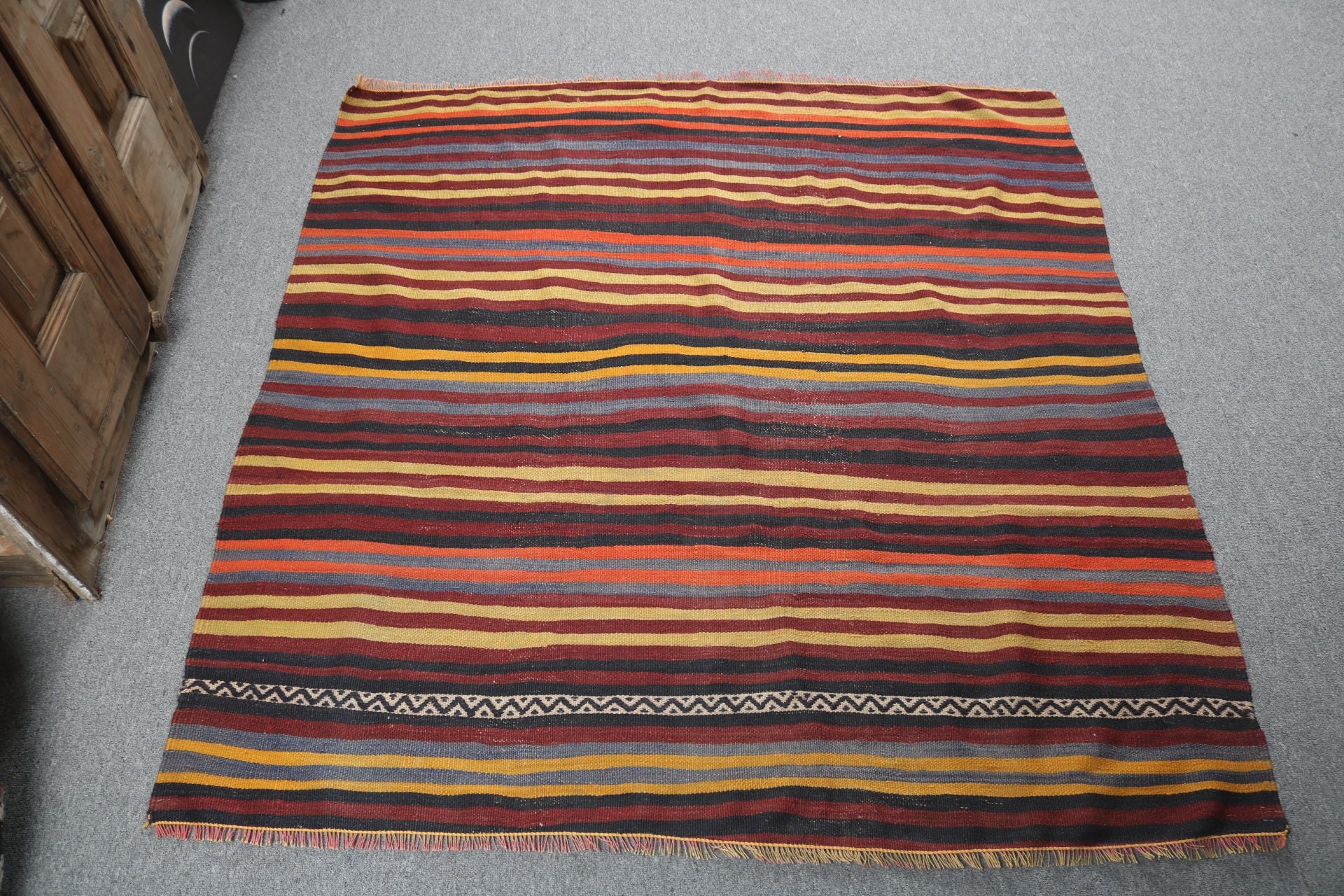 Kilim, Pembe Havalı Halılar, Kapı Paspası Halısı, 3,3x4,5 ft Küçük Halı, Vintage Halı, El Yapımı Halılar, Havalı Halı, Türk Halısı, Küçük Alan Halısı, Oushak Halıları