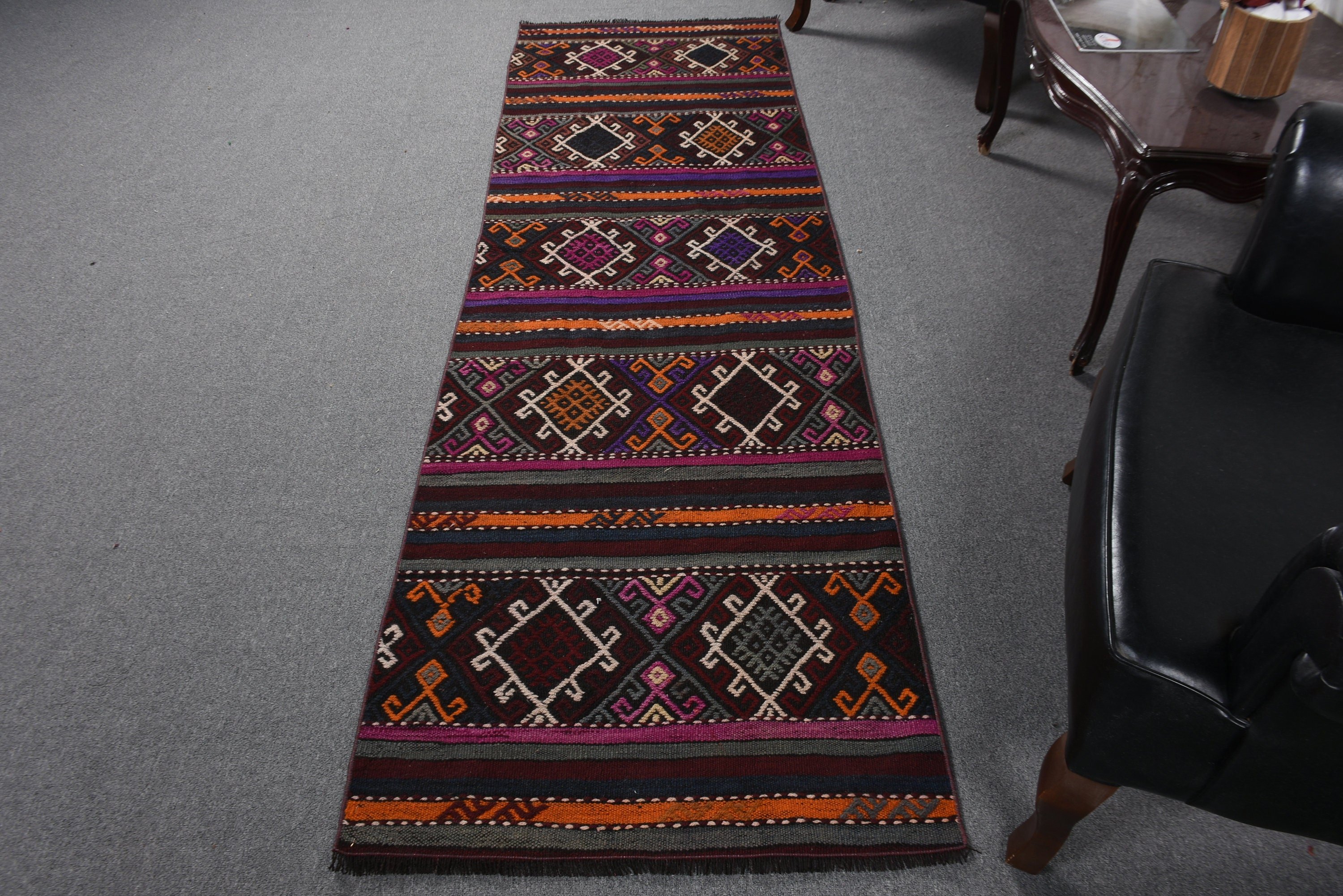 Uzun Yolluk Halısı, Türk Halıları, Turuncu Antika Halılar, Fas Halısı, Vintage Halı, Ev Dekorasyonu Halıları, 2.5x8.3 ft Runner Halıları, Koridor Halısı