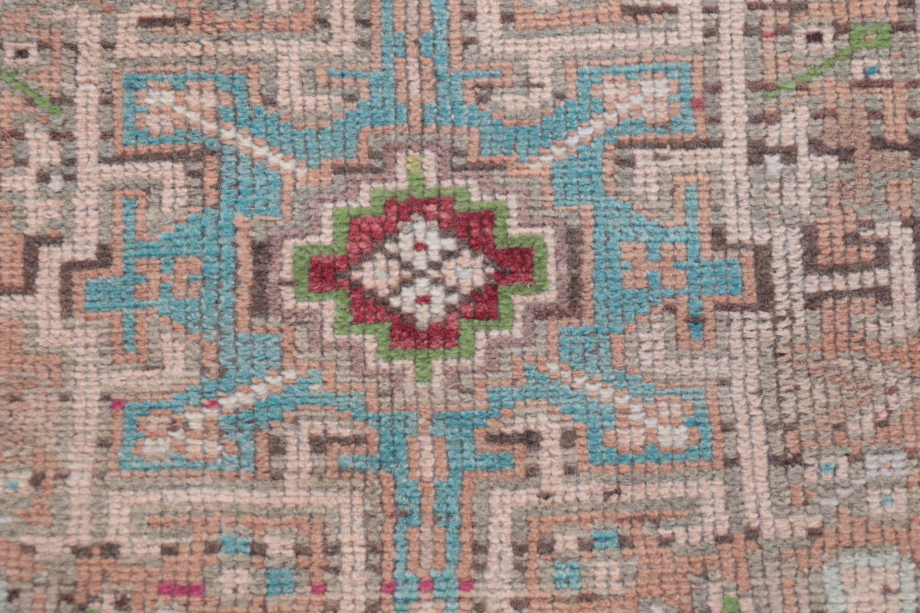 Kahverengi Lüks Halı, Koridor Halısı, Estetik Halılar, Antika Halılar, 1.7x5.1 ft Runner Halısı, Merdiven Halıları, Türk Halıları, Vintage Halı, Havalı Halılar