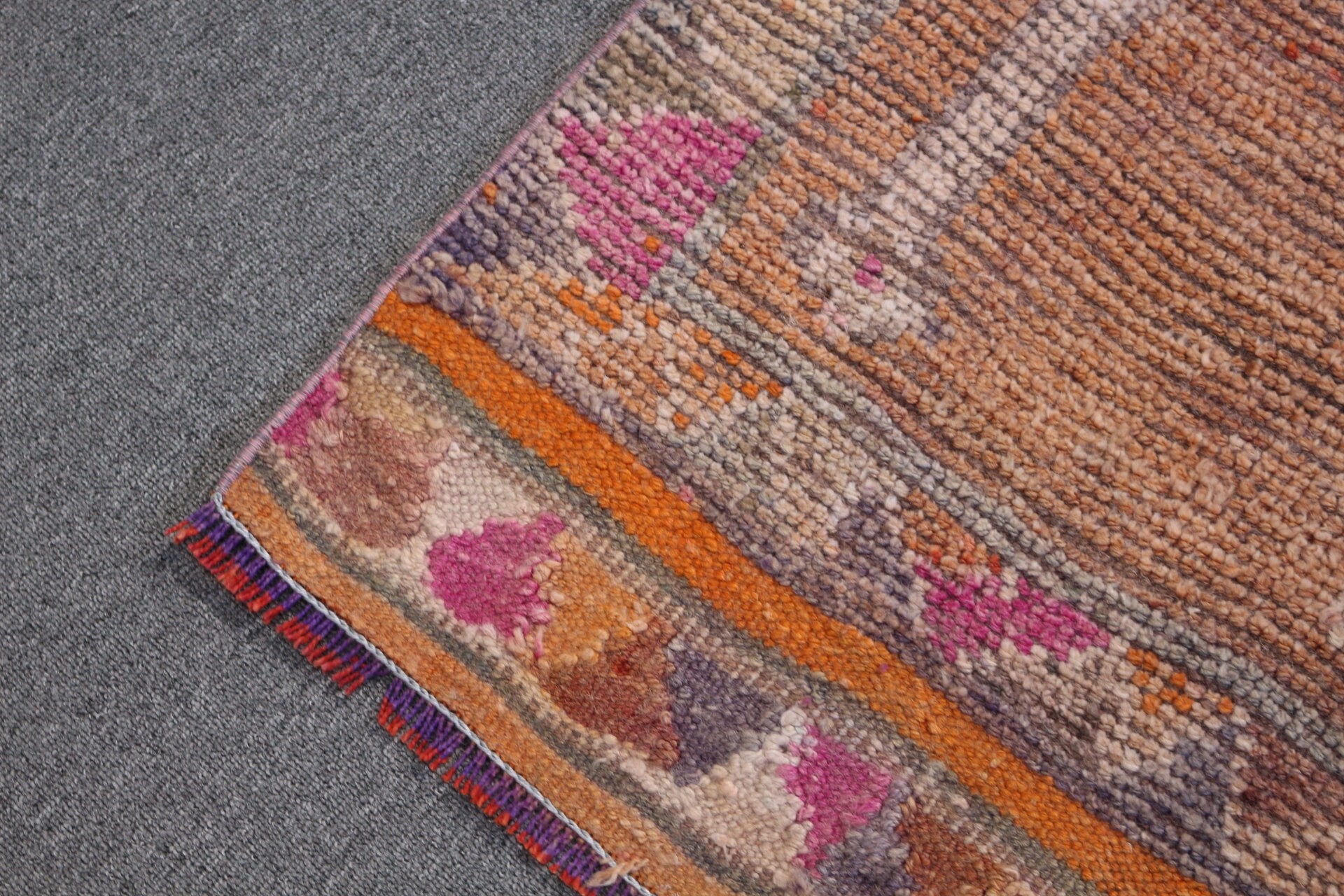 Hallway Rugs, Aztec Rugs, Turkish Rug, Brown Bedroom Rugs, 2.8x9.9 ft Runner Rugs, Stair Rugs, Home Decor Rug, Vintage Rug, Kitchen Rug