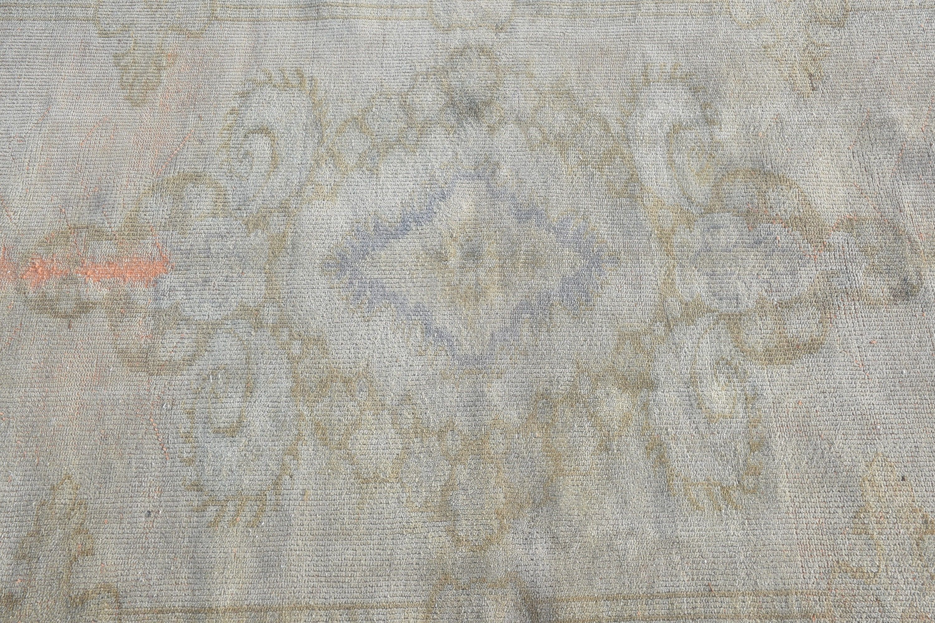 4.7x8.4 ft Alan Halısı, Pembe Antika Halı, Oushak Halısı, Yemek Odası Halıları, Vintage Halılar, Oturma Odası Halısı, Sevimli Halı, Türk Halısı, Fas Halısı