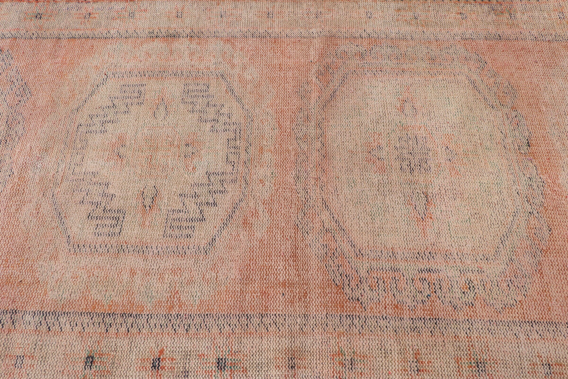 Ev Dekor Halısı, Vintage Halı, Havalı Halılar, Koridor Halıları, Türkiye Halısı, Bej 4.2x11 ft Runner Halısı, Türk Halıları, Koridor Halısı